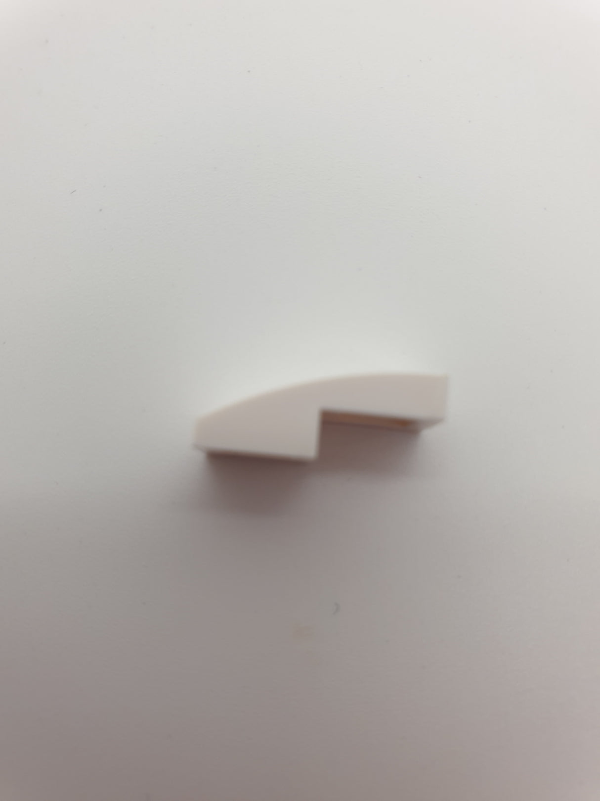 1x2 Halbbogenstein weiß white