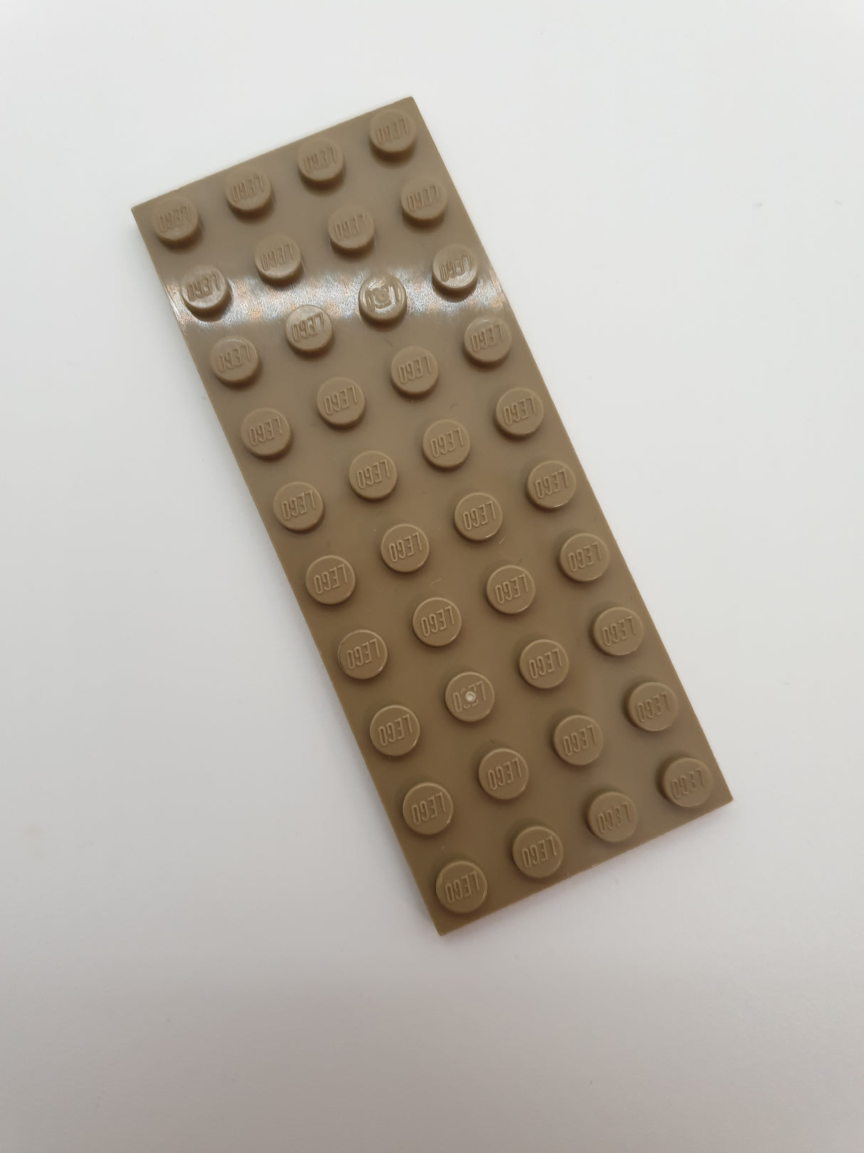 4x10 Platte dunkelbeige