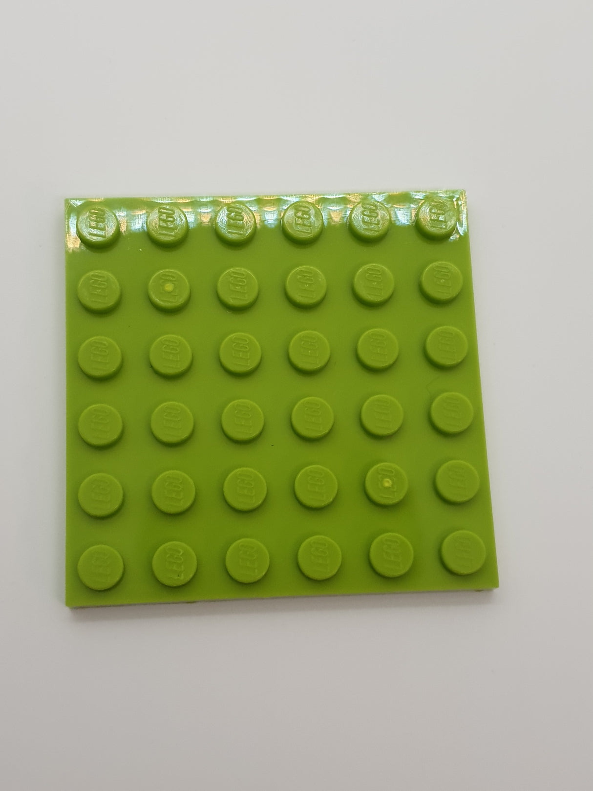 6x6 Platte lindgrün