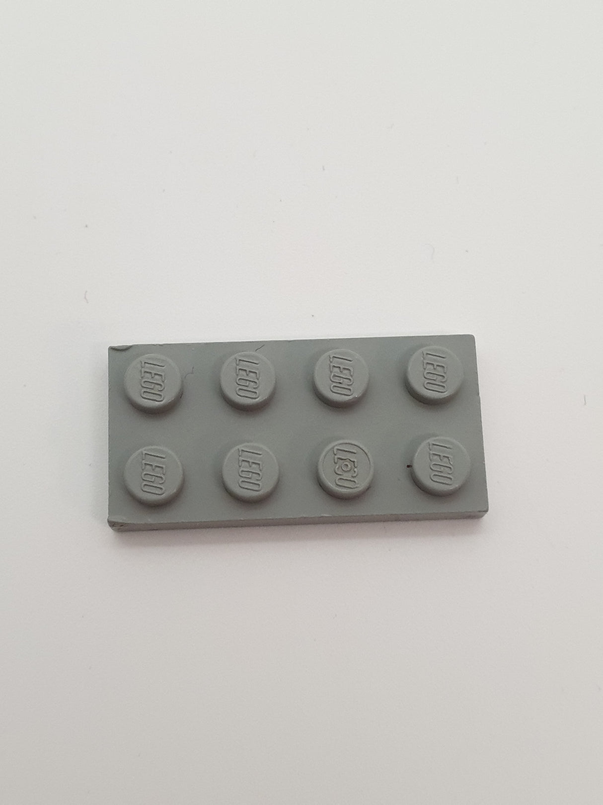 2x4 Platte althellgrau light gray