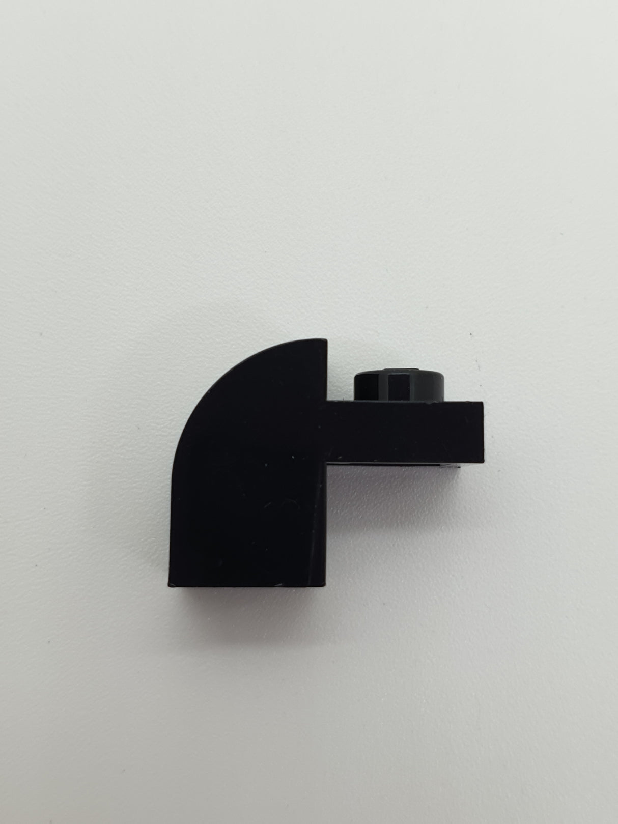 1x1 Bogenstein 1/4 schwarz black