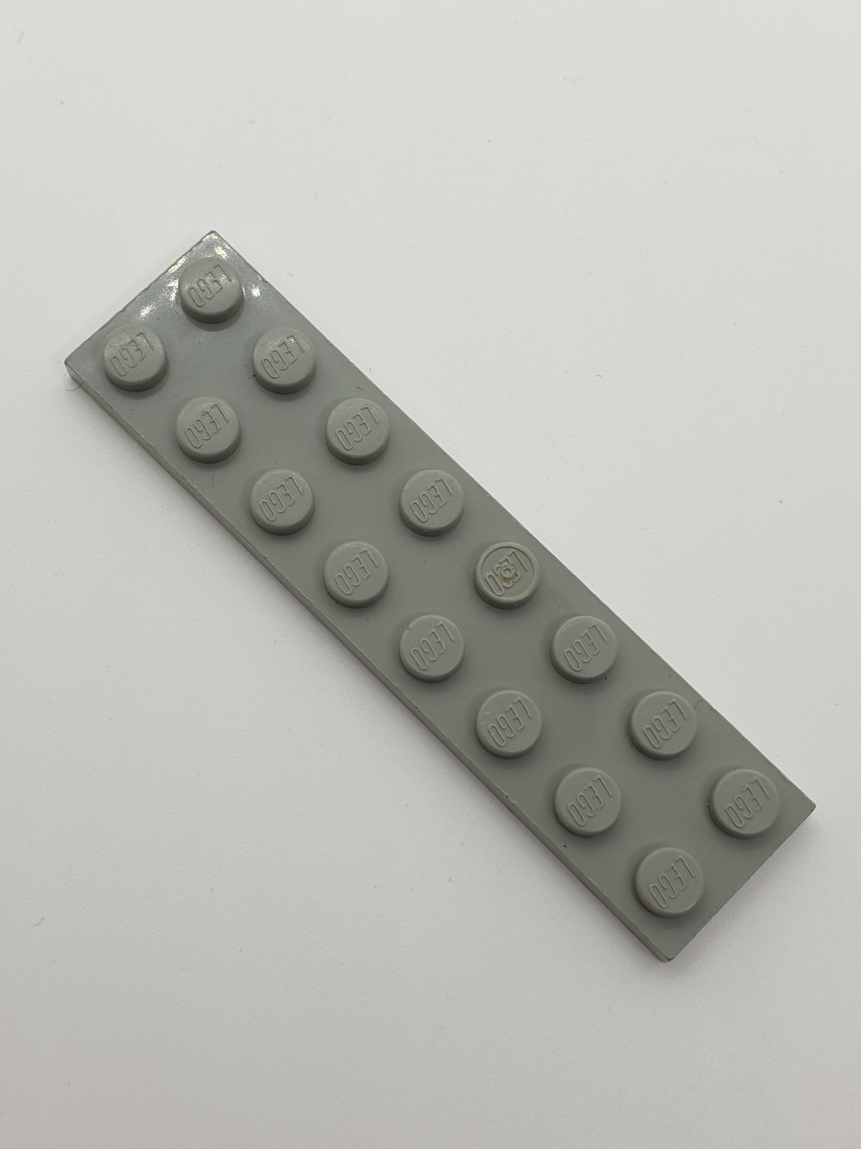 2x8 Platte althellgrau light gray