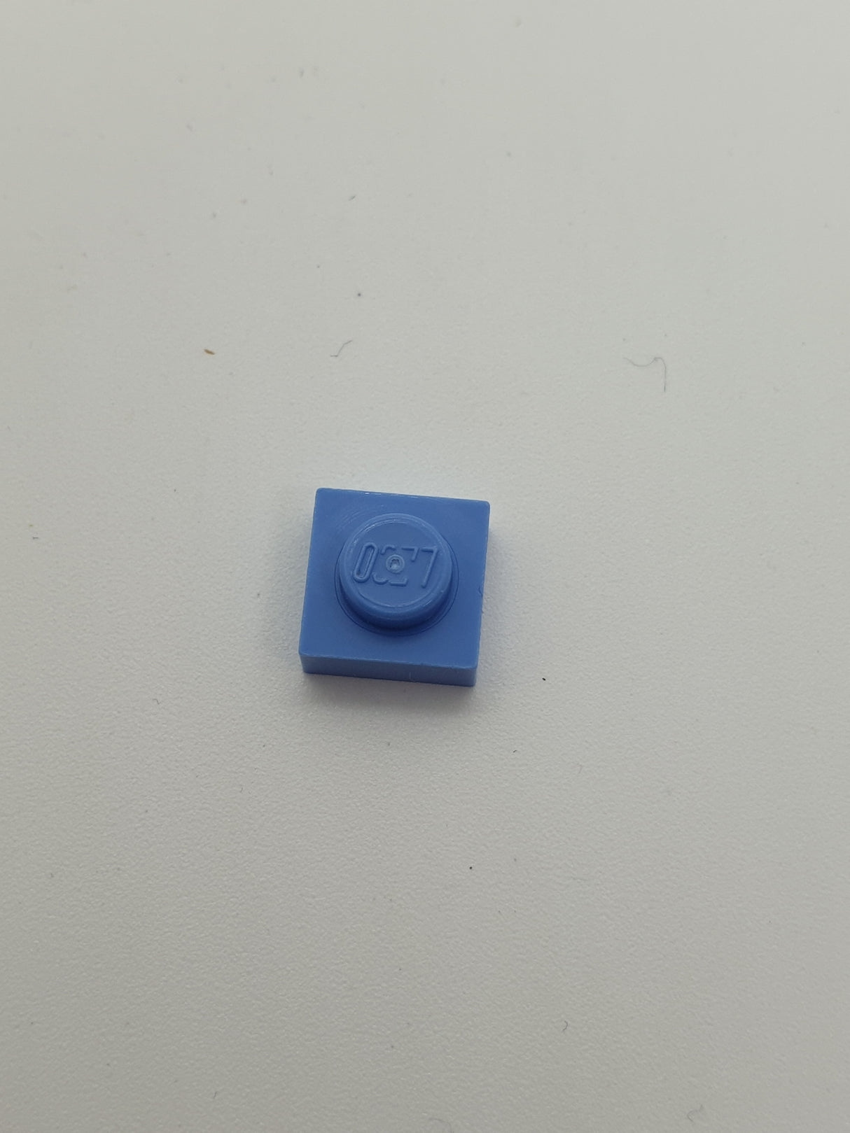 1x1 Platte mittelblau
