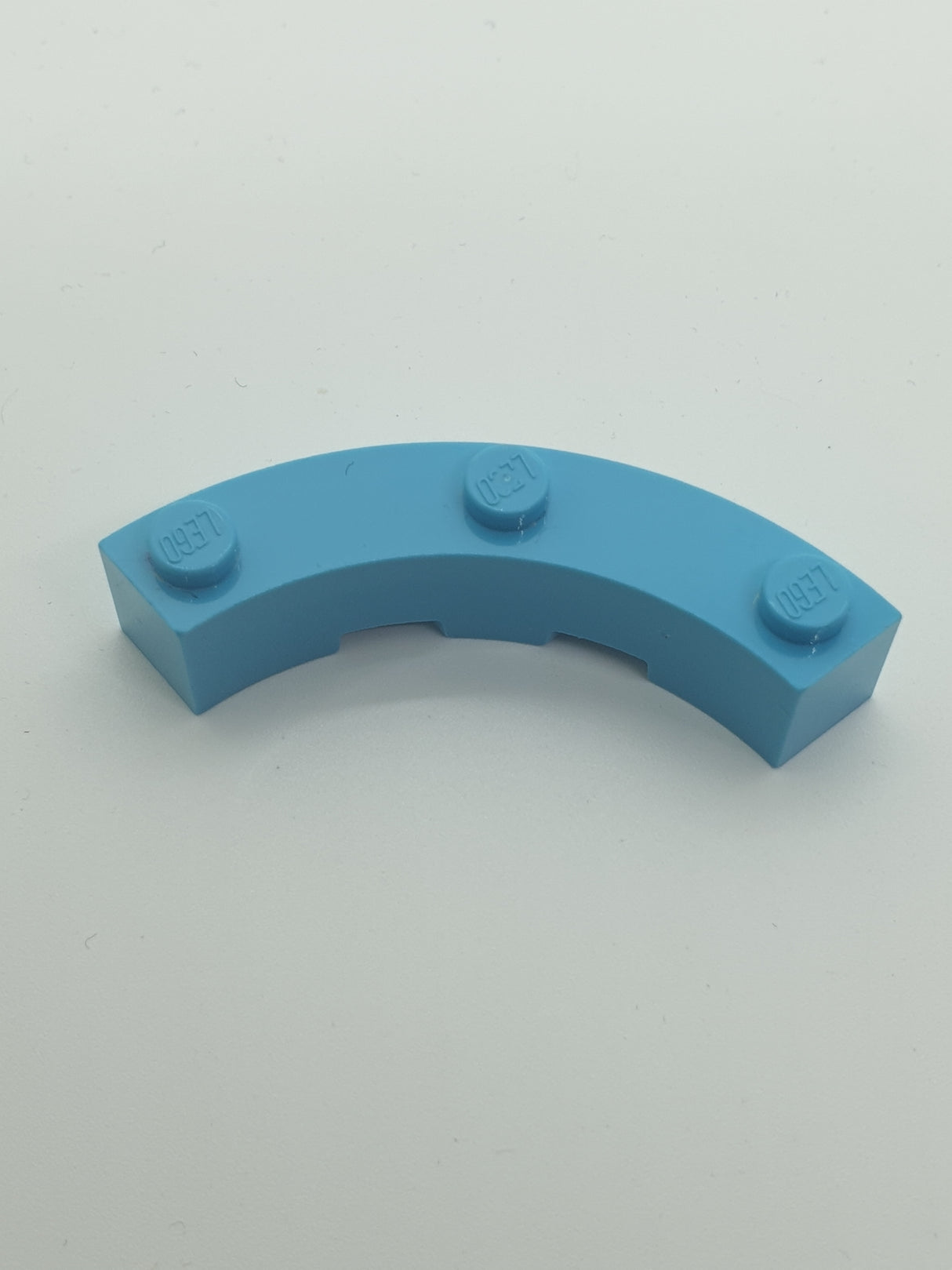 4x4 Rundstein Macaroni1/4 Kreis azur medium azure