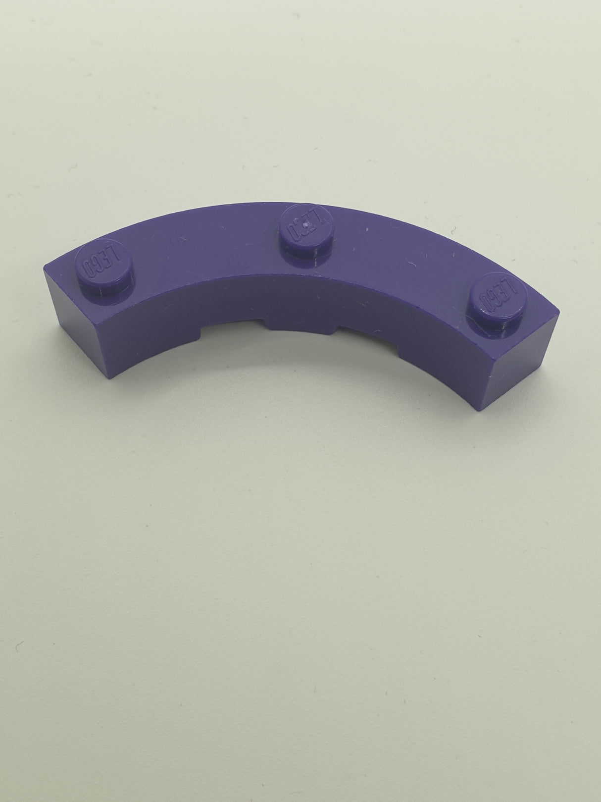 4x4 Rundstein Macaroni1/4 Kreis lila dark purple