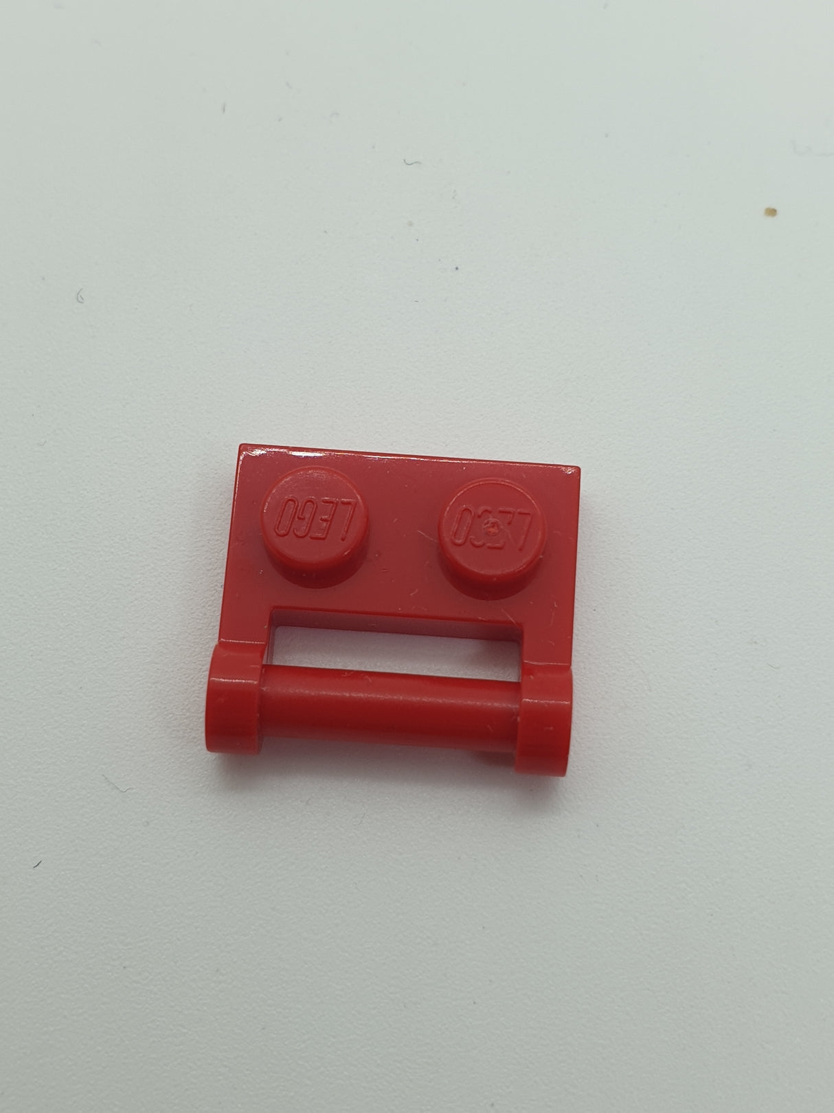 1x2 Platte modifiziert mit Griff rot