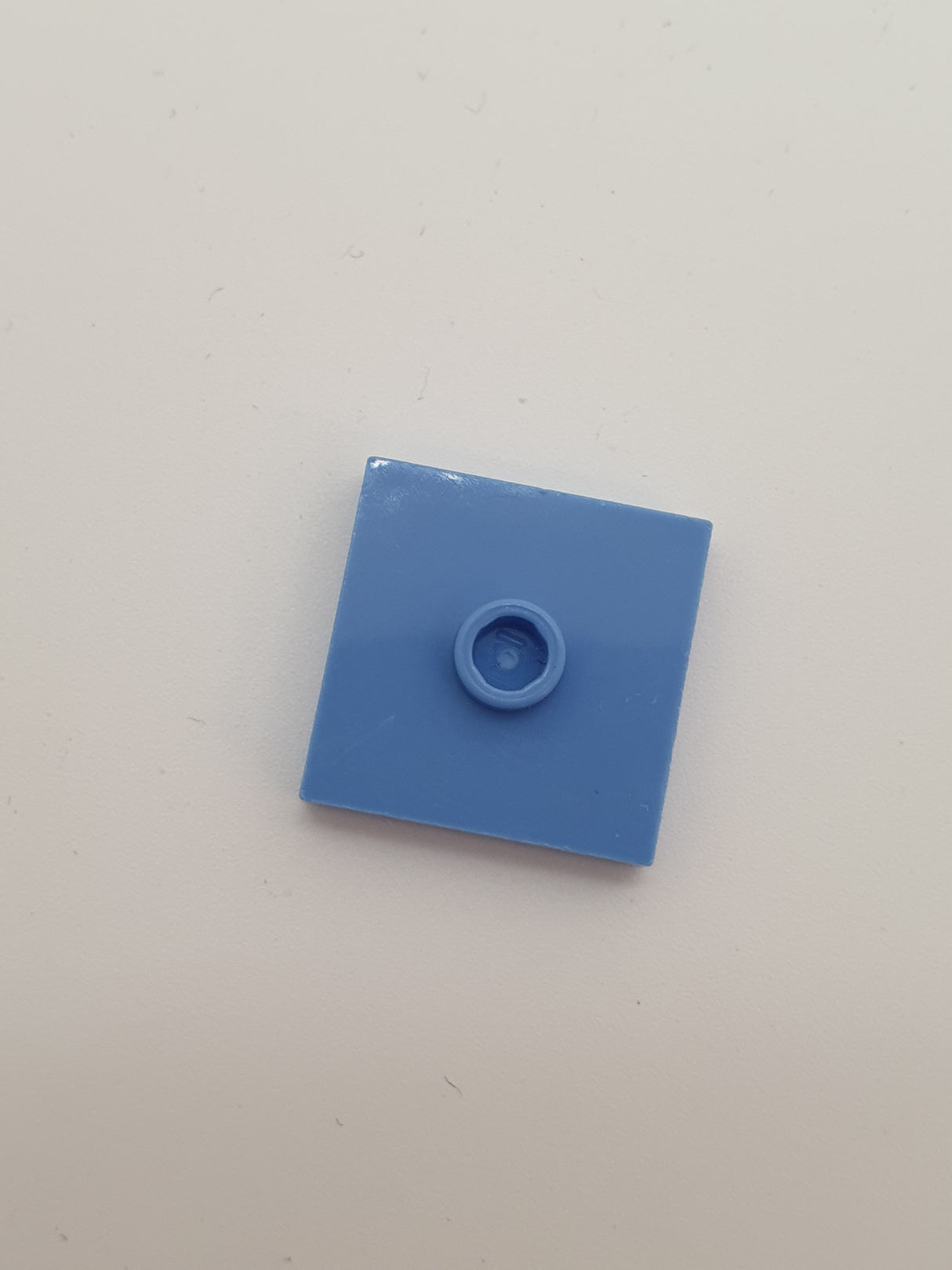 2x2 Fliese modifiziert mit einer Noppe hellblau bright light blue