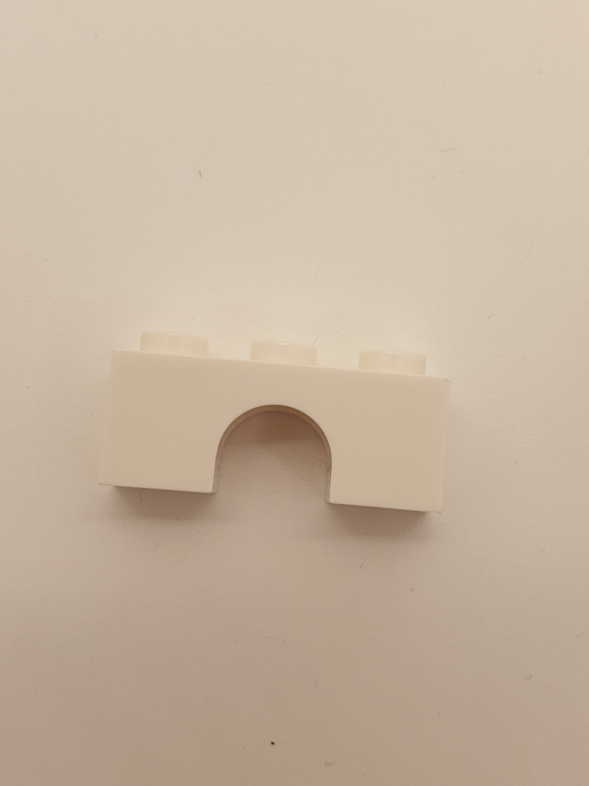 1x3 Bogenstein weiß white