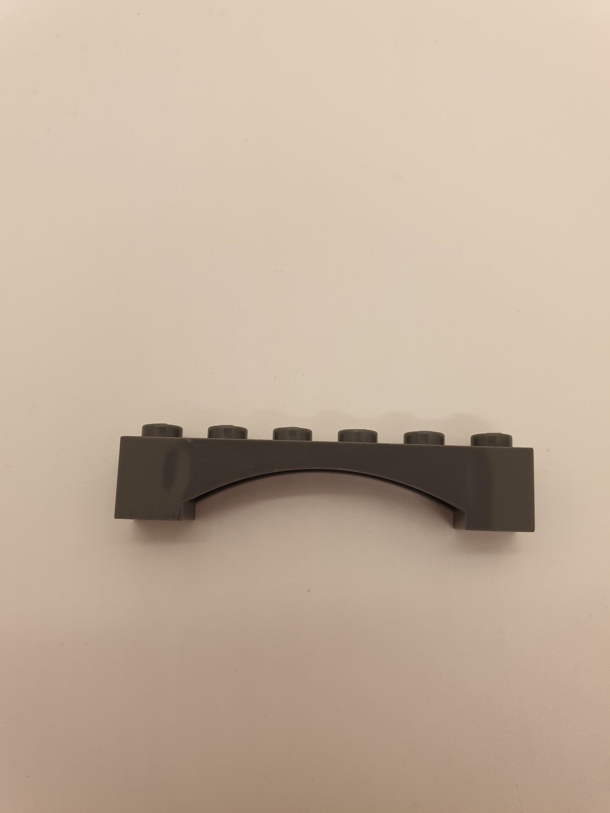 1x1x6 Bogenstein, mit Absatz neudunkelgrau