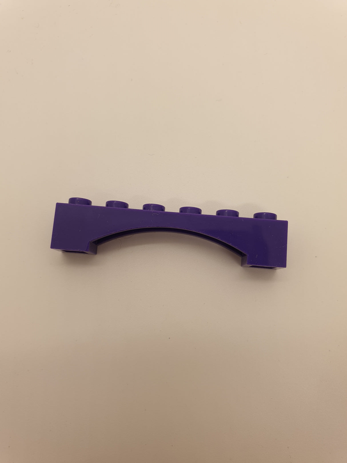 1x1x6 Bogenstein, mit Absatz lila dark purple