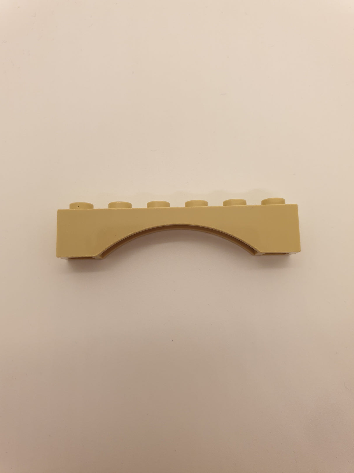 1x1x6 Bogenstein, mit Absatz beige tan