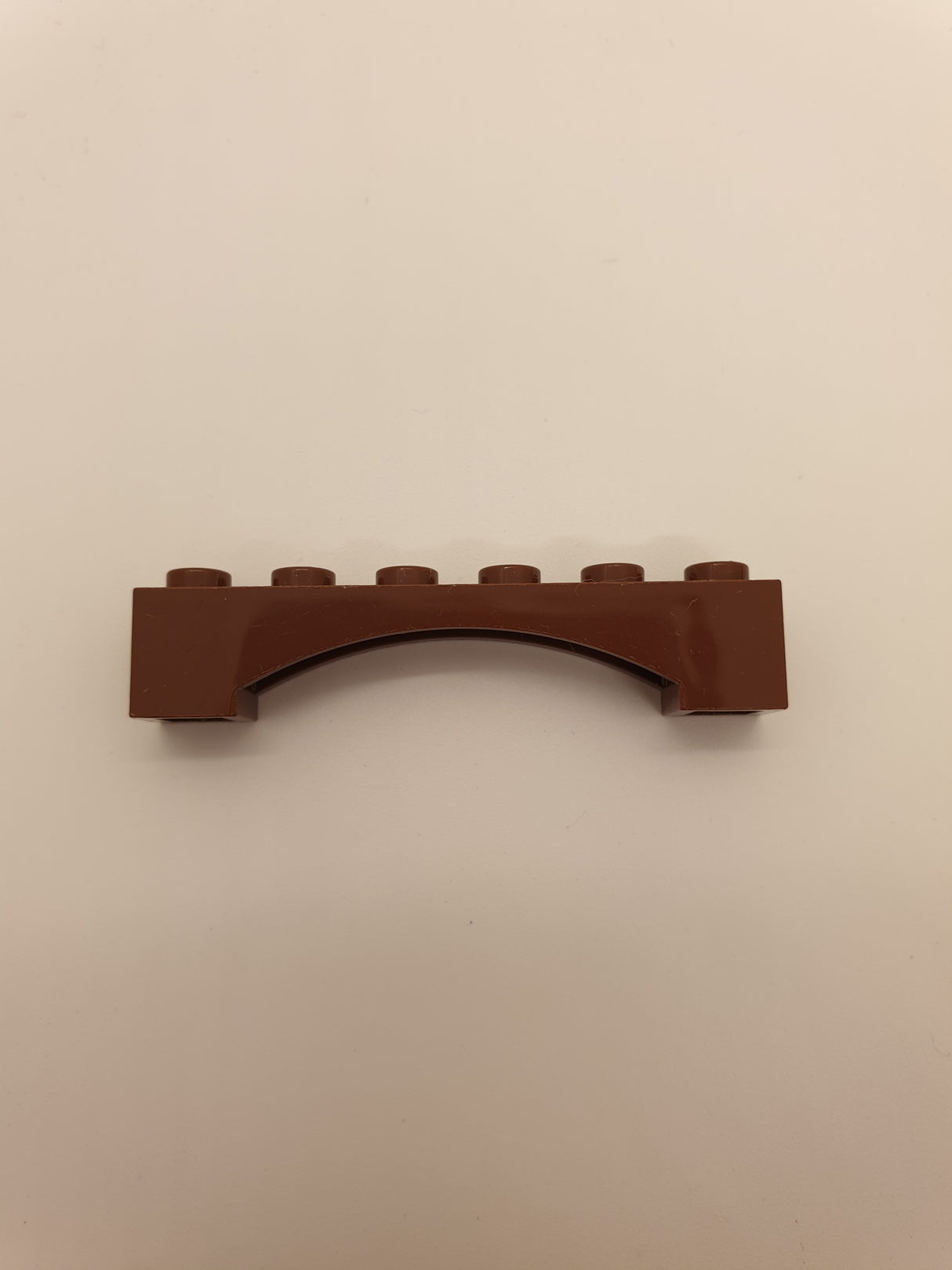 1x1x6 Bogenstein, mit Absatz neubraun reddish brown