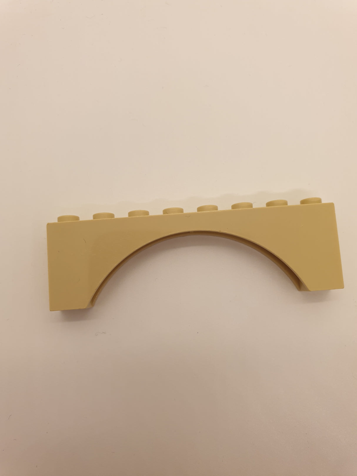 1x8x2 Bogenstein, ohne Absatz beige tan