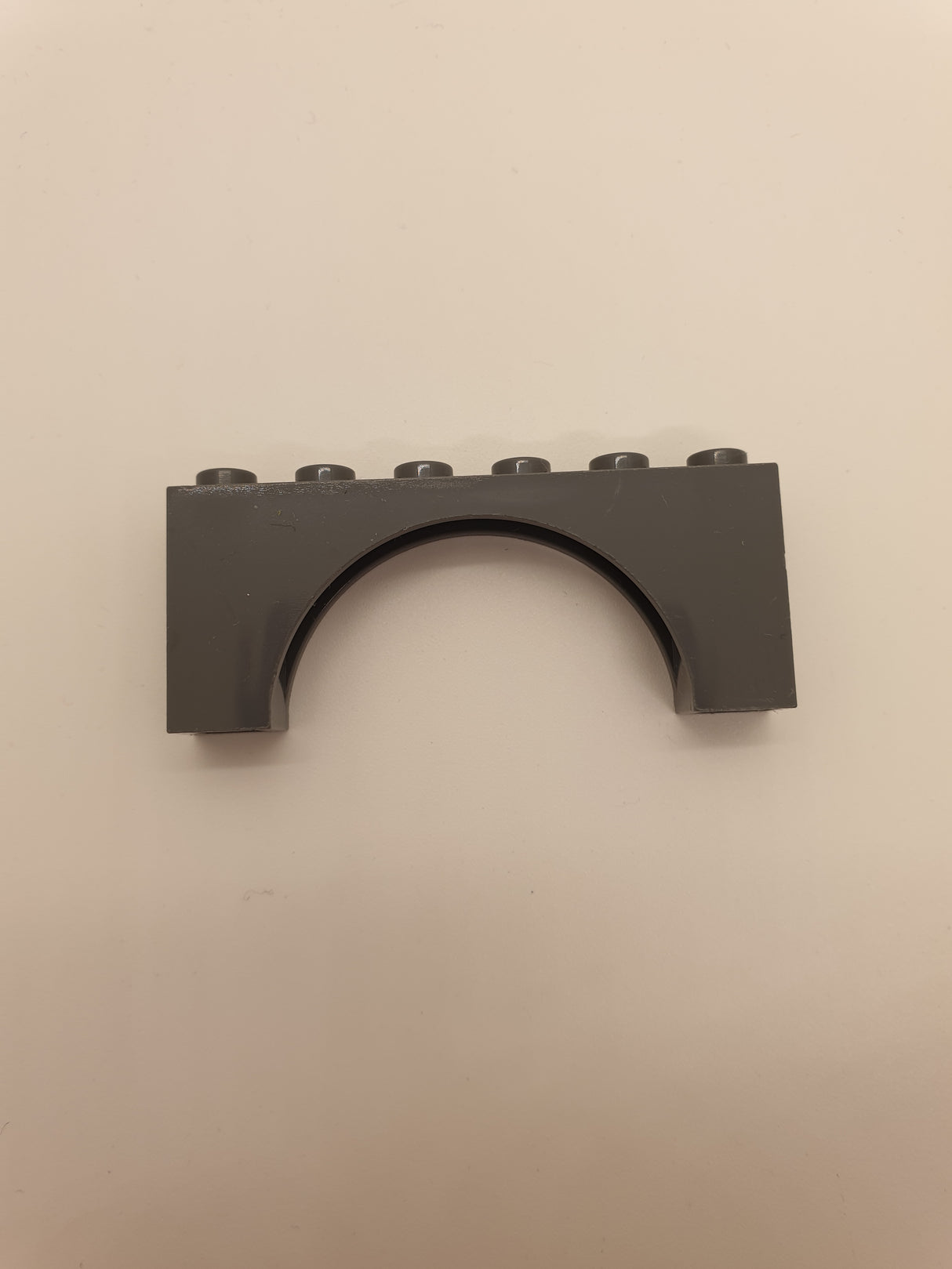 1x6x2 Bogenstein, mit Querstrebe/ Support neudunkelgrau