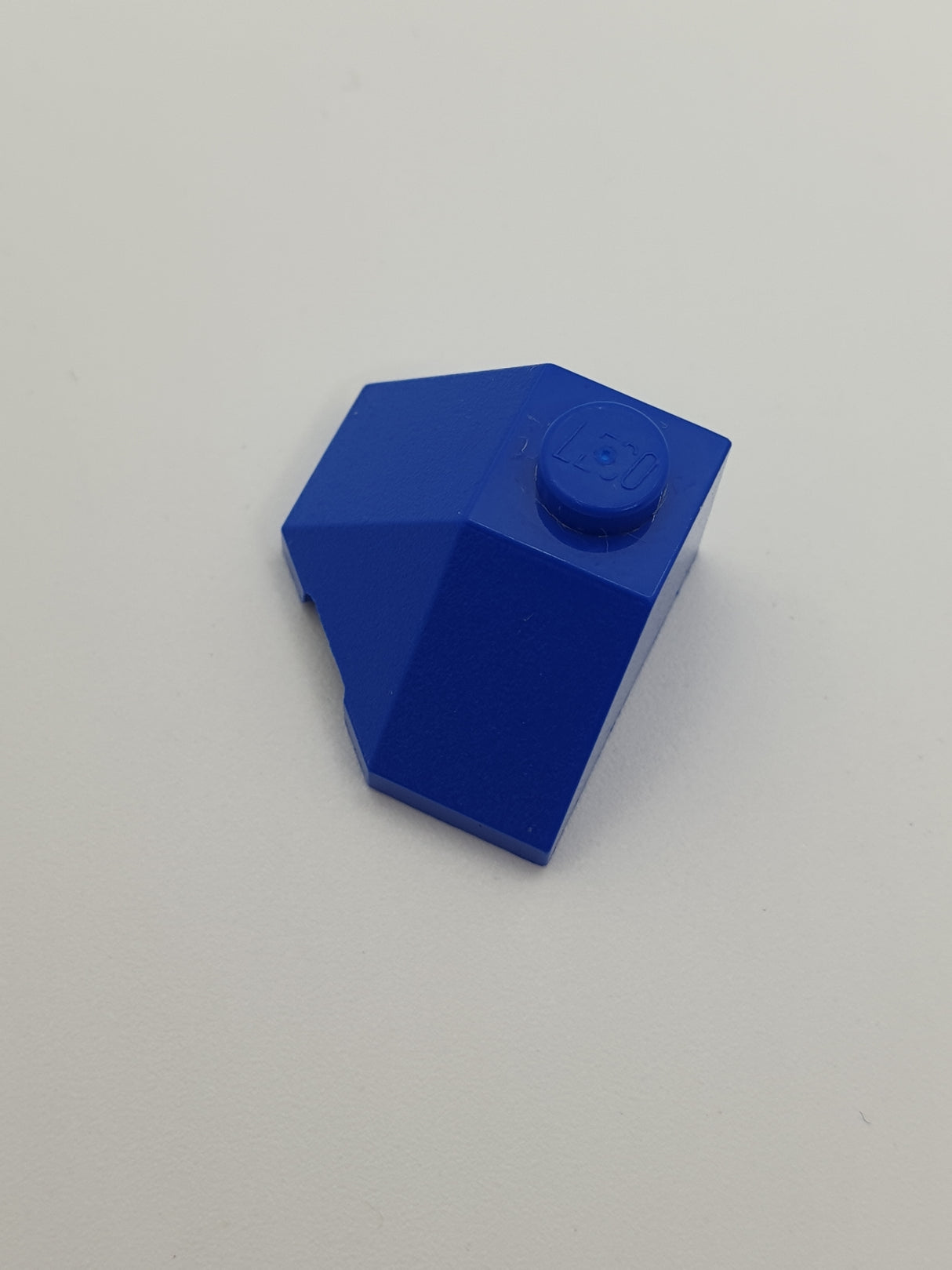 2x2 Dachstein Ecke 45° Keil blau blue