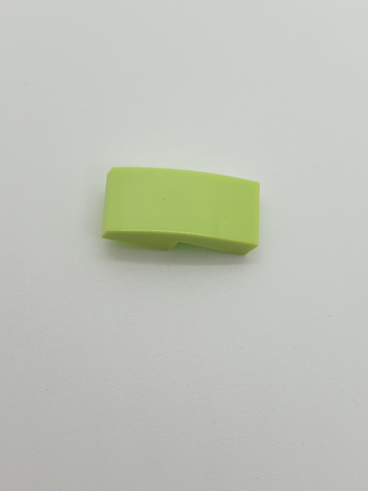 1x2 Halbbogenstein keine Noppen mintgrün