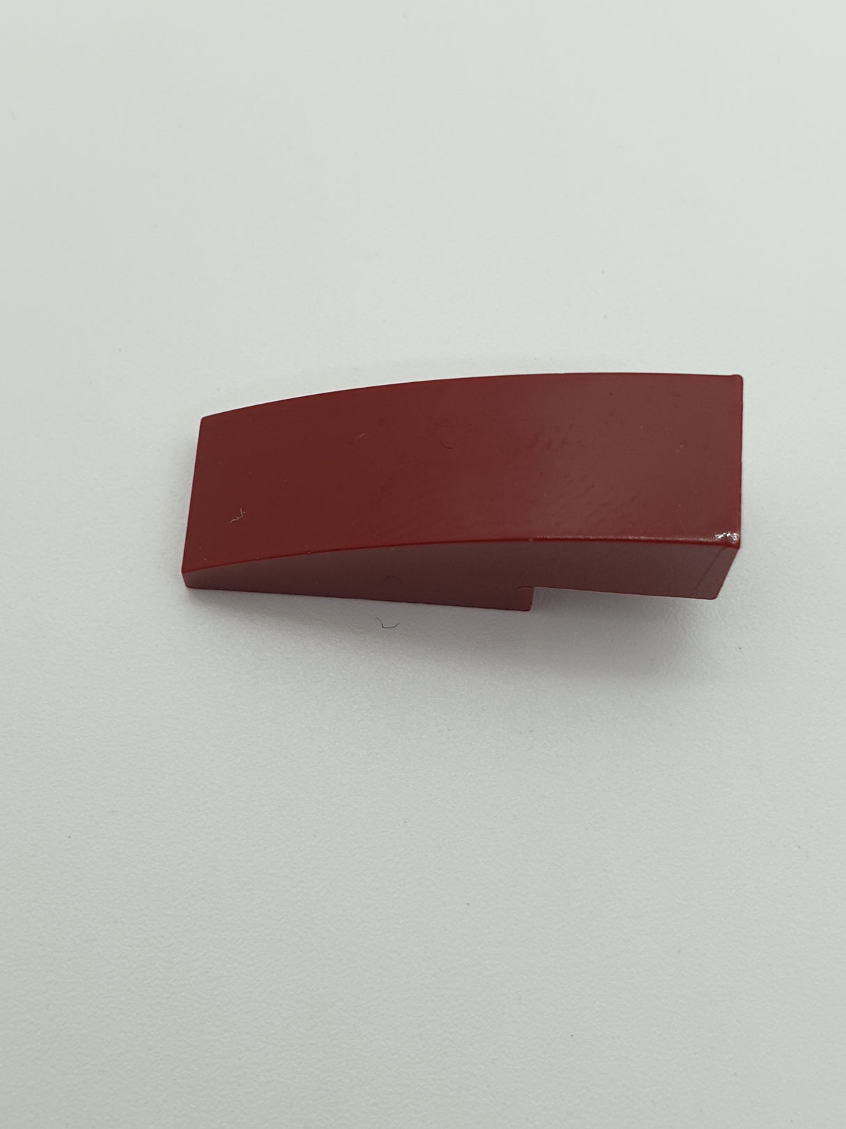 1x3 Halbbogenstein keine Noppen dunkelrot