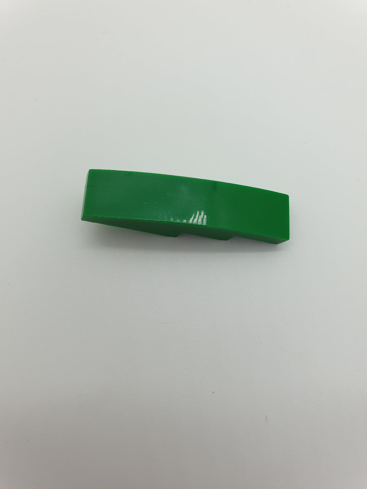 1x4 Halbbogenstein keine Noppen grün