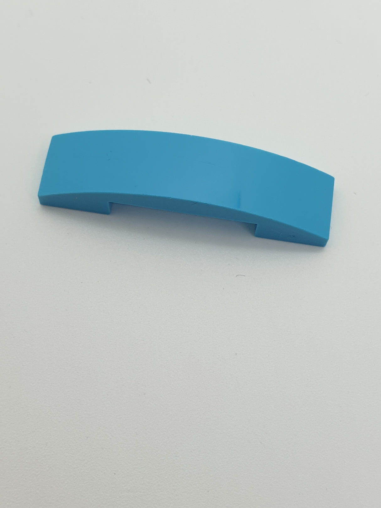 1x4 Bogenstein flach keine Noppen azur medium azure