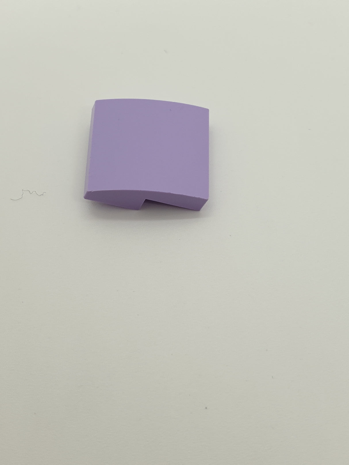 2x2 Halbbogenstein flach keine Noppen medium Lavendel