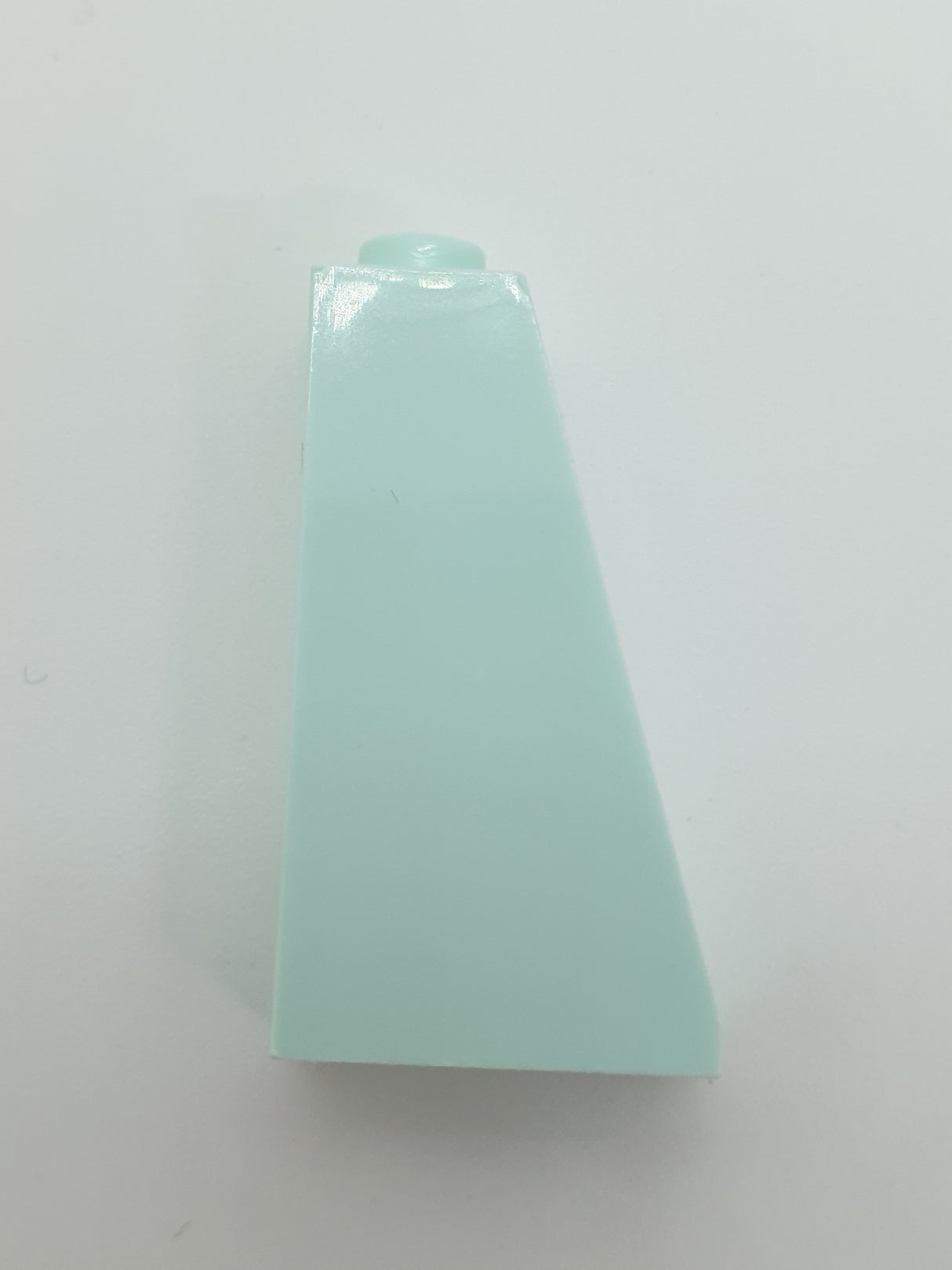 1x2x3 Dachstein 75° offene Noppe, zum Stein geschlossen hellaqua light aqua