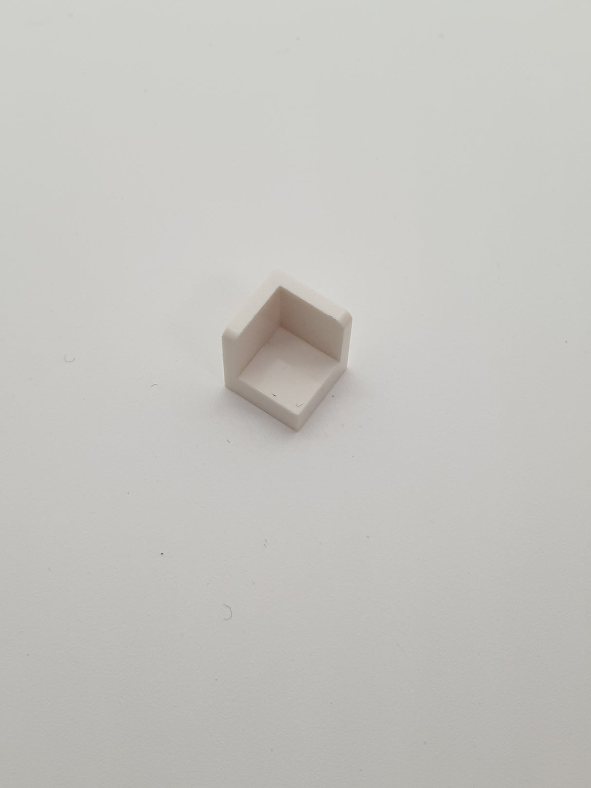 1x1x1 Paneel Ecke weiß white