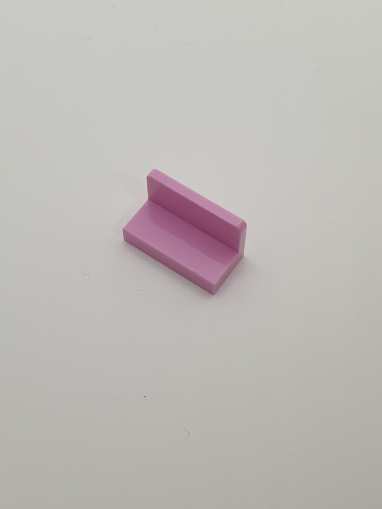 1x2x1 modifizierte Fliese Wandelement runde Ecken rosa bright pink