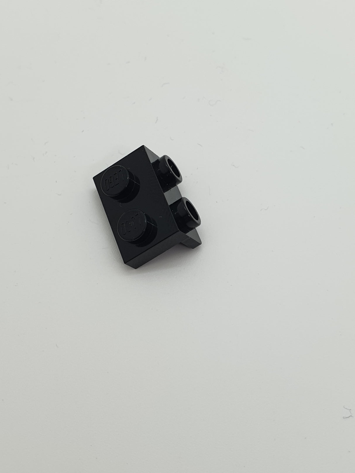 1x2 Winkelplatte Snot Konverter unten schwarz black