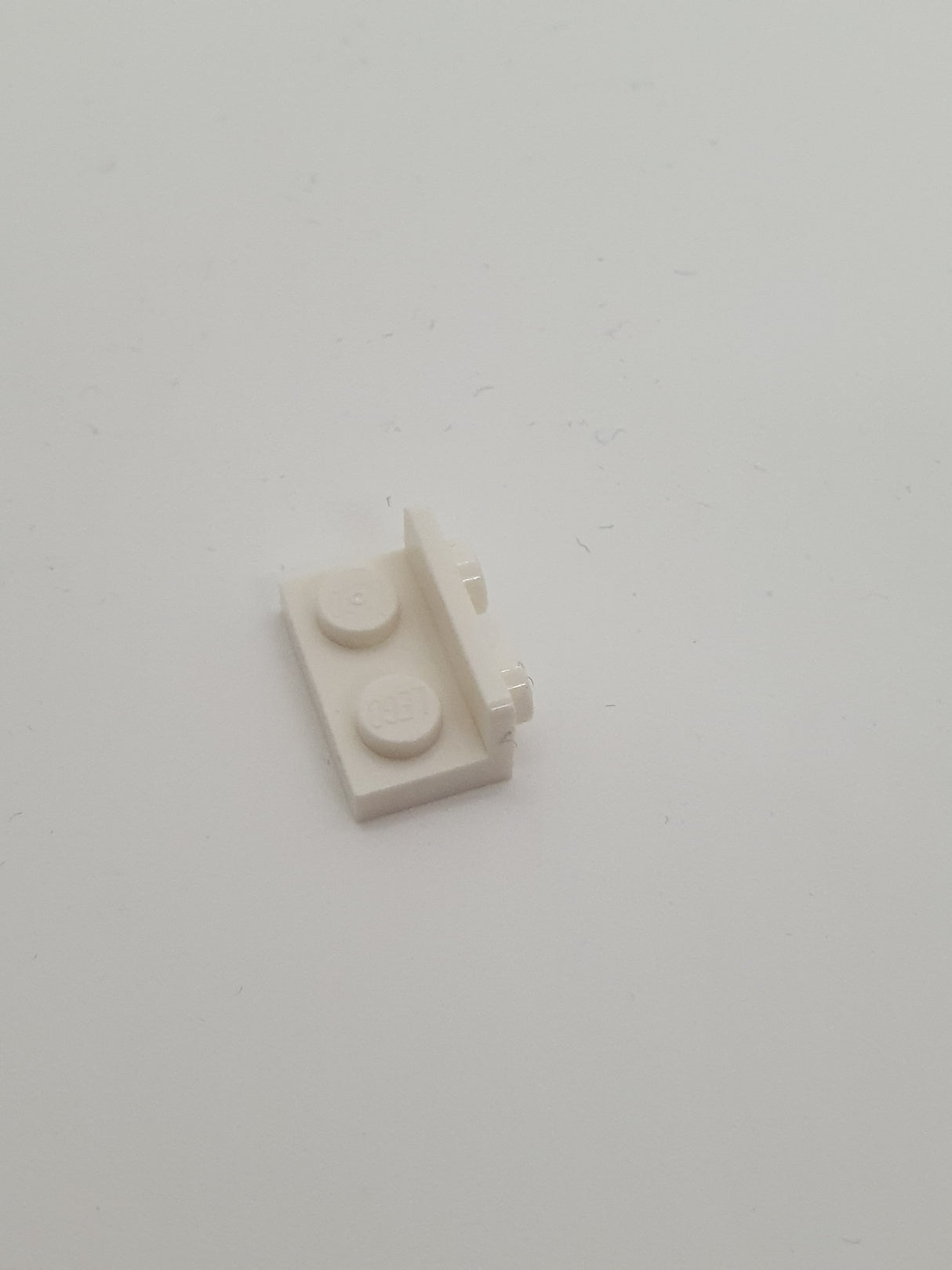 1x2 Winkelplatte Snot Konverter oben weiß white
