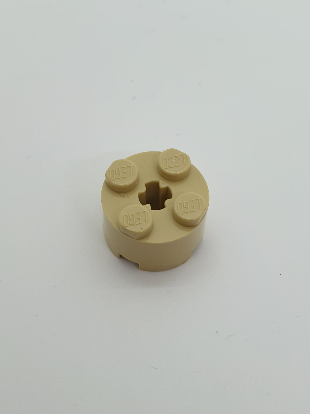 2x2 Rundstein beige tan