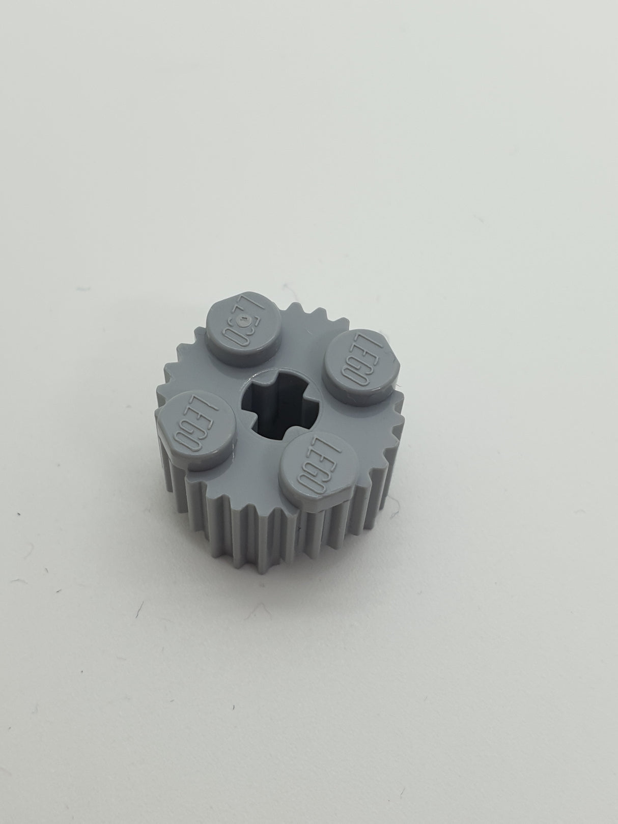 2x2 Rundstein mit Profil neuhellgrau