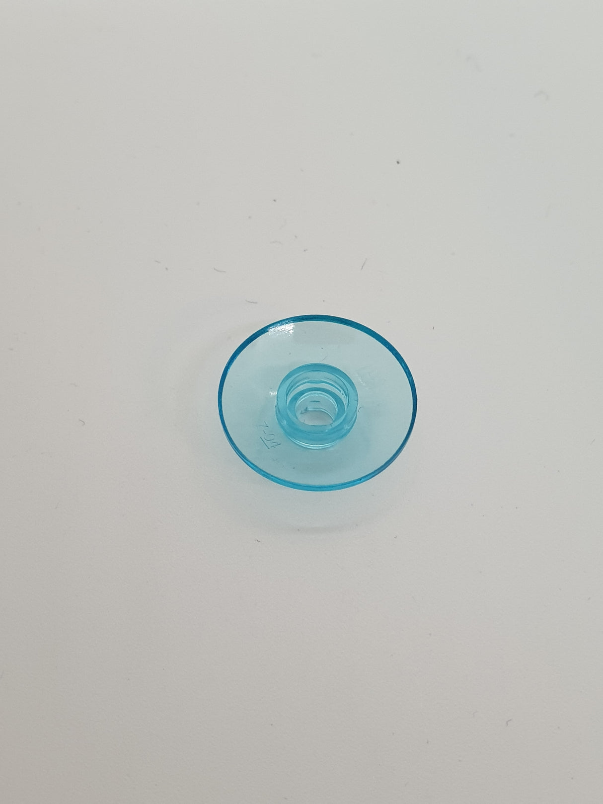 2x2 Satschüssel / Parabol Ø16 transparent hellblau trans light blue