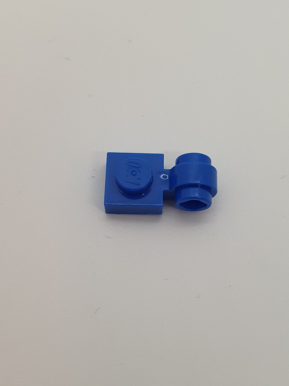 1x1 Lampenhalter mit Ring dick blau blue