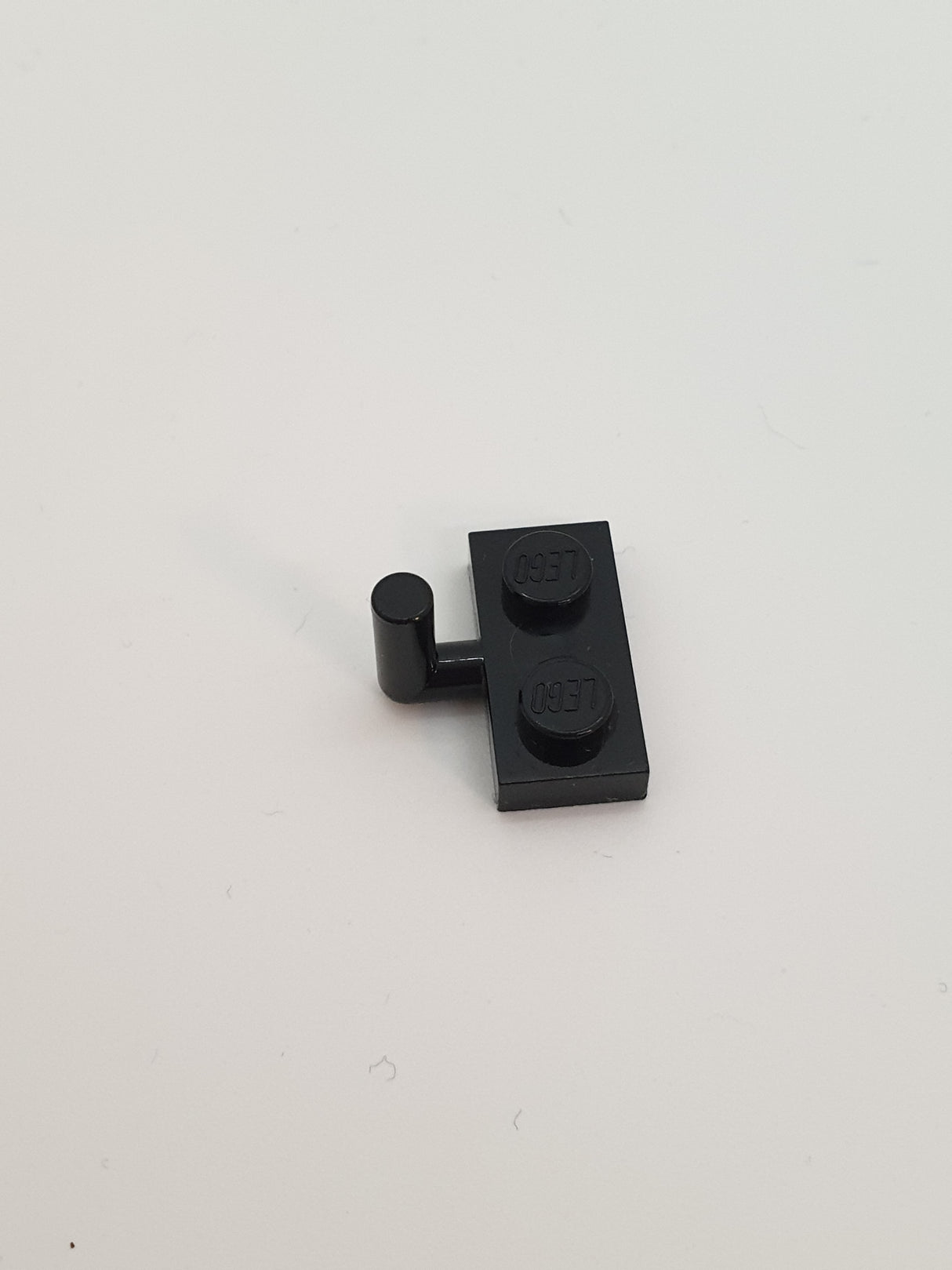 1x2 modifizierte Platte mit Griff (Horizontal 6mm) schwarz black