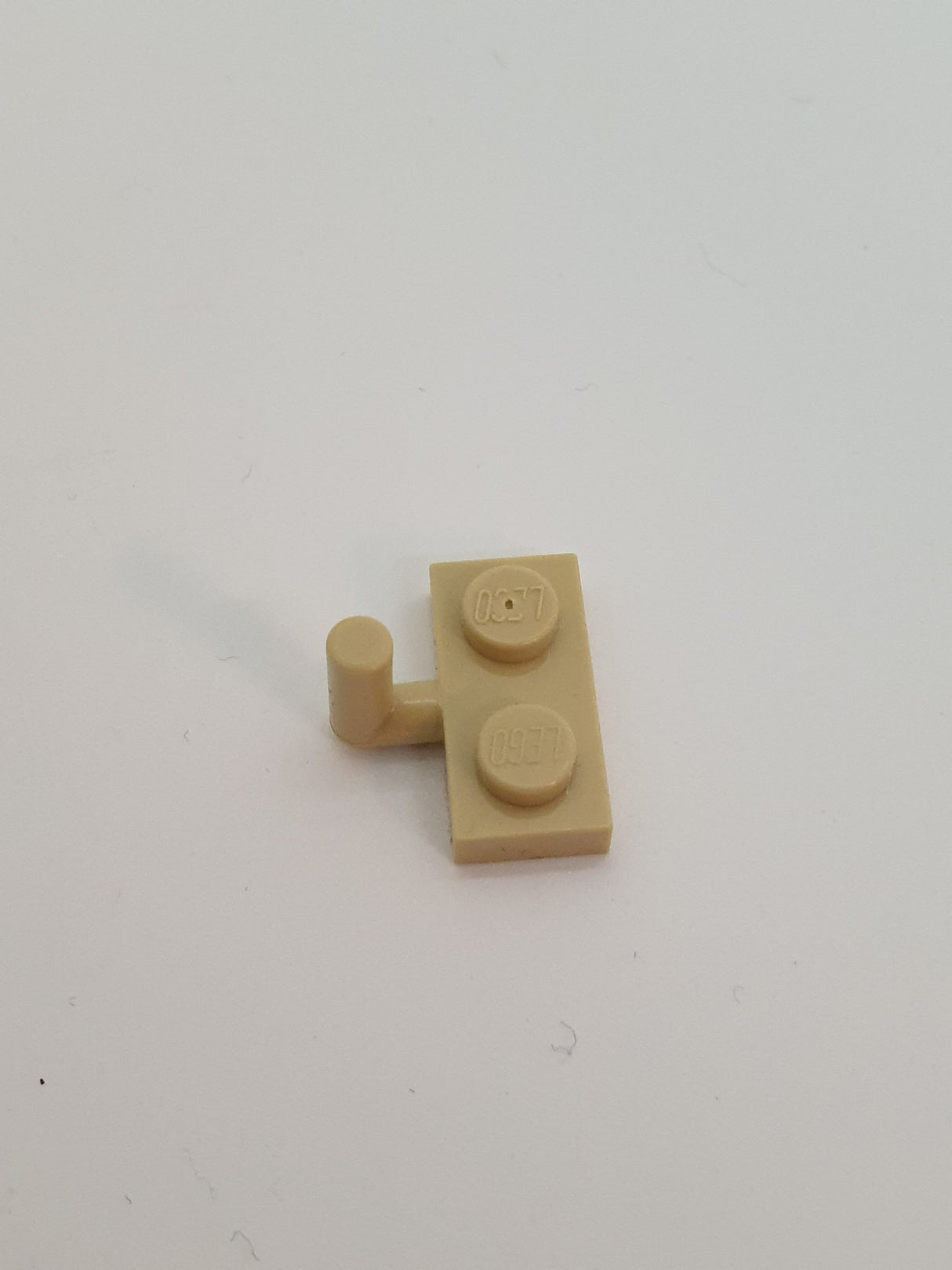 1x2 modifizierte Platte mit Griff (Horizontal 5mm) beige tan