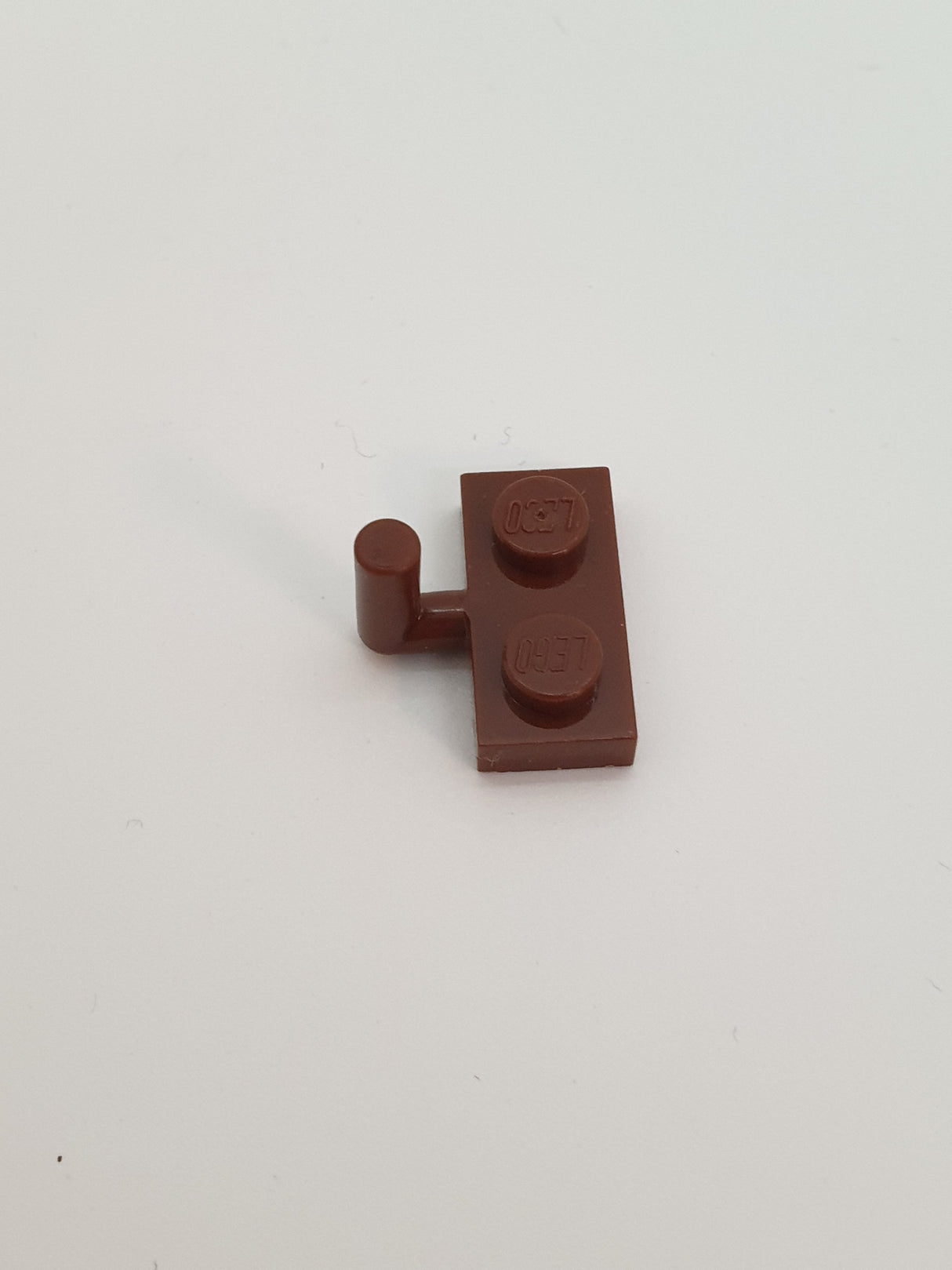 1x2 modifizierte Platte mit Griff (Horizontal 5mm) neubraun reddish brown