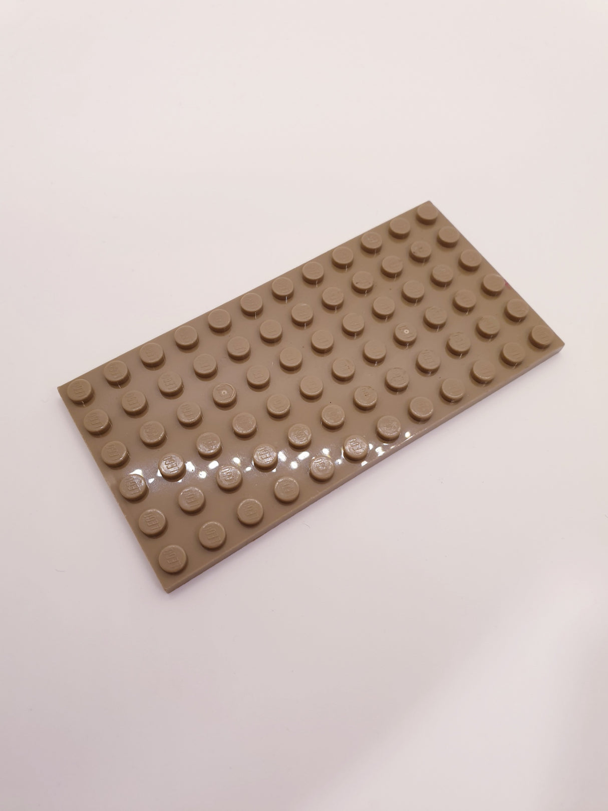 6x12 Platte dunkelbeige