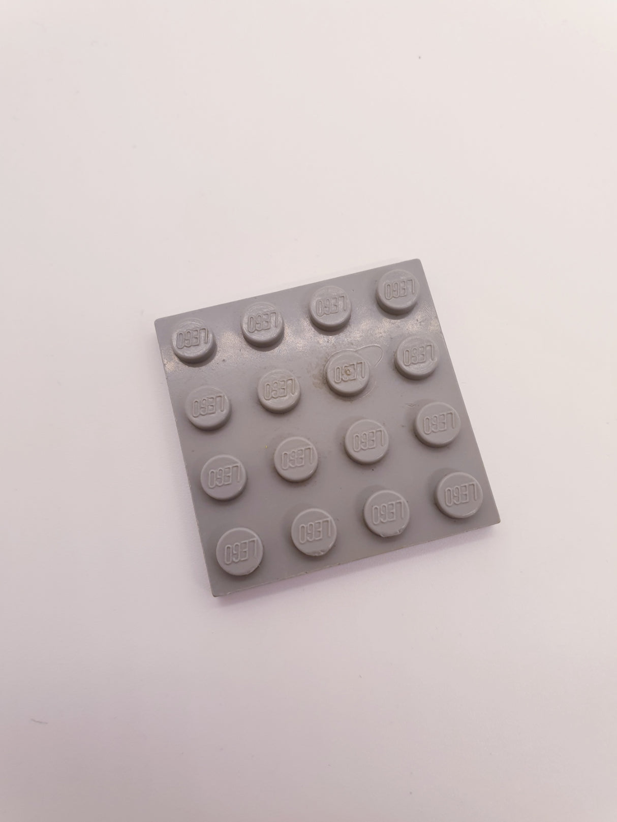 4x4 Platte althellgrau light gray