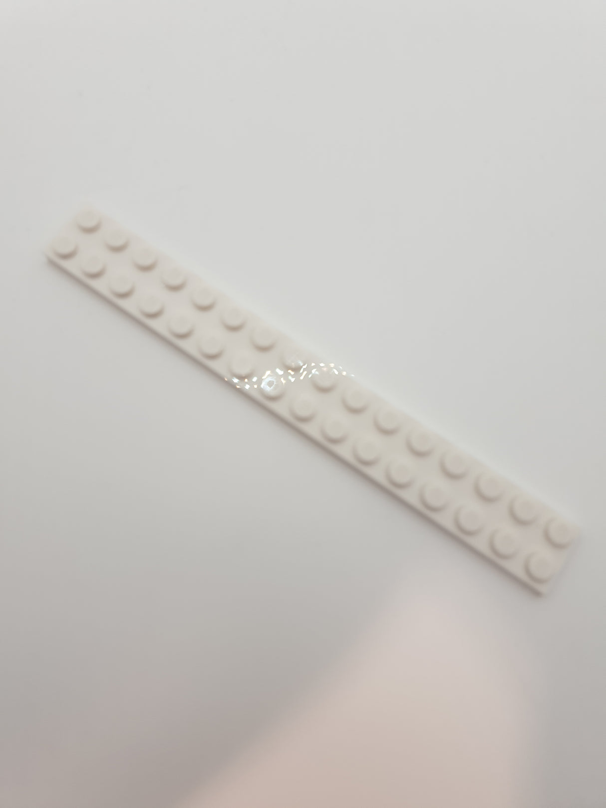 2x16 Platte weiß white