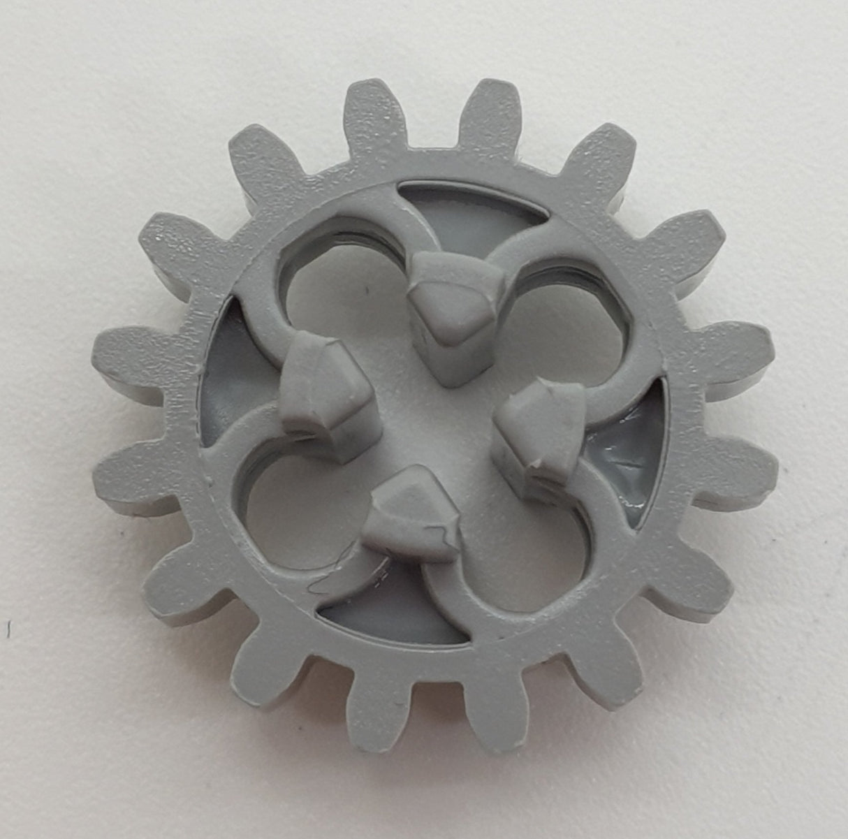 Technik Zahnrad 16 Zähne (erste Version) neuhellgrau