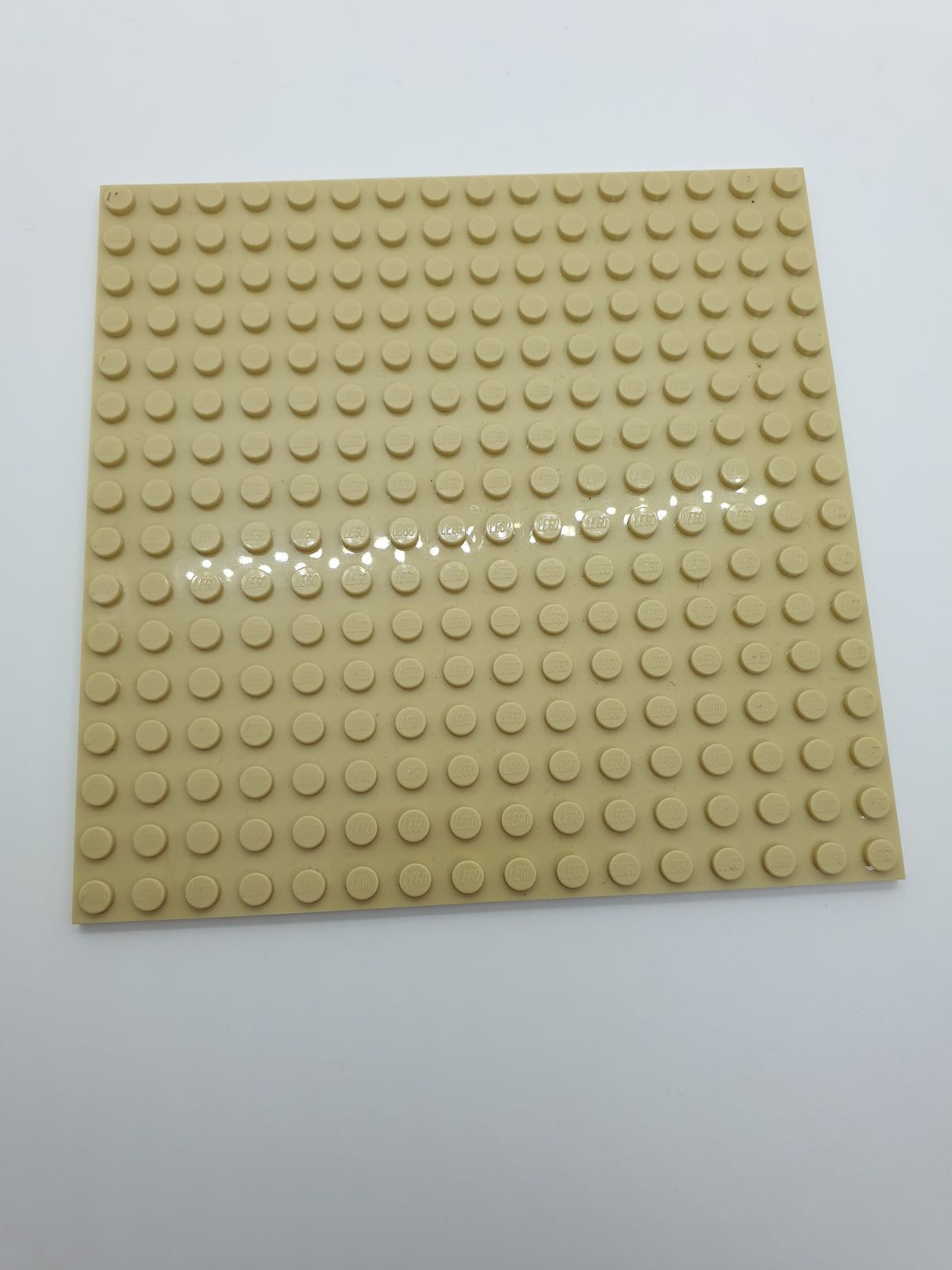 16x16 Platte/Bauplatte beige tan