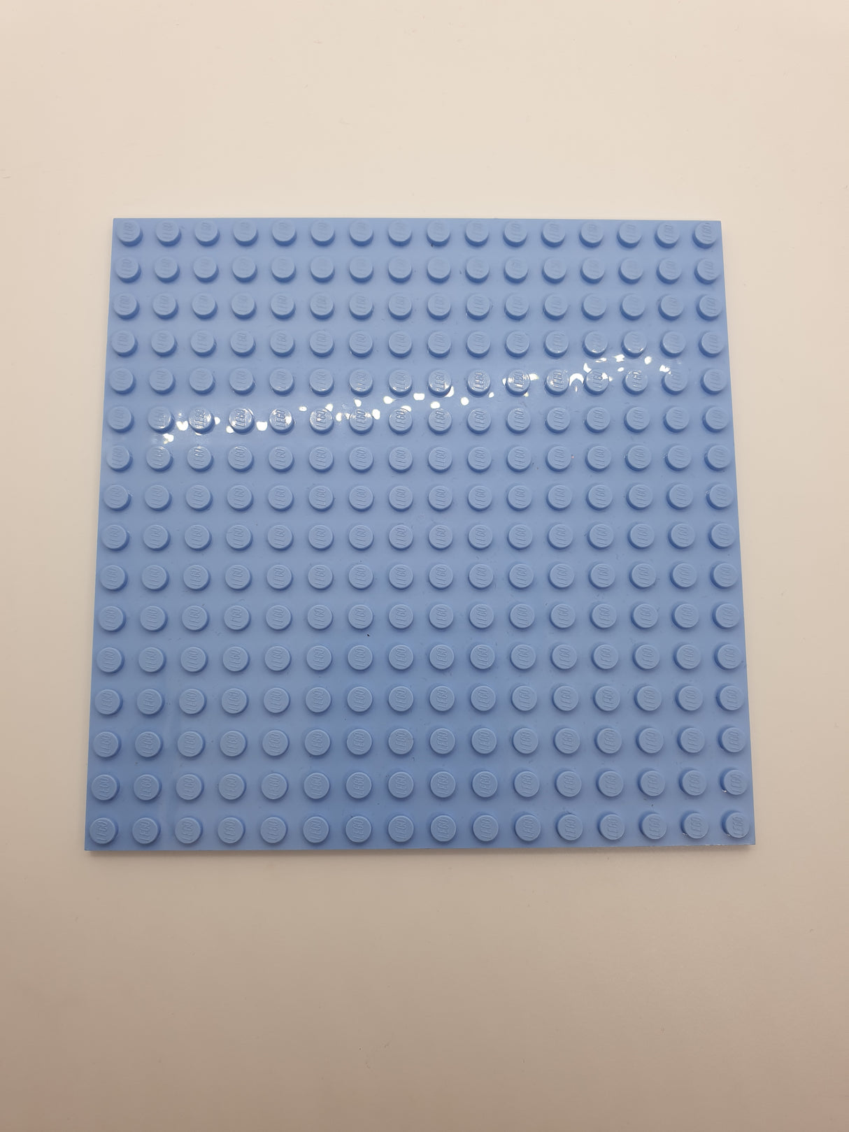 16x16 Platte/Bauplatte hellblau bright light blue