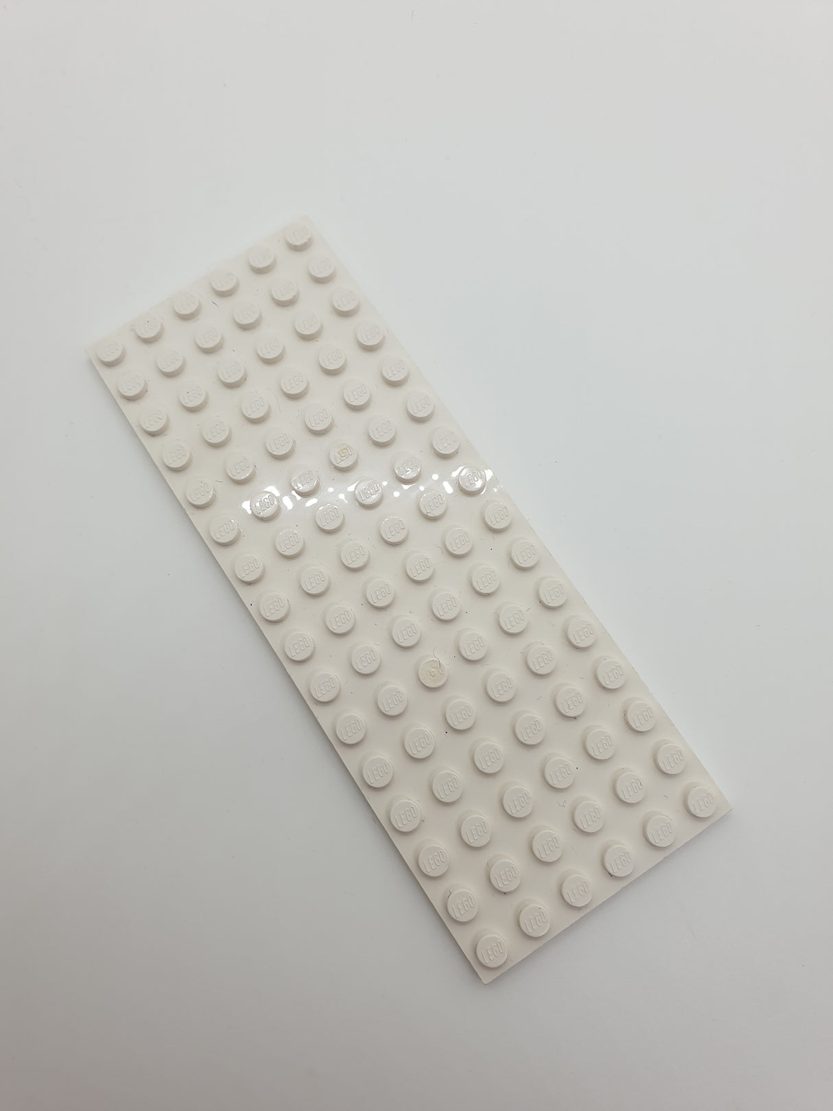 6x16 Platte weiß white