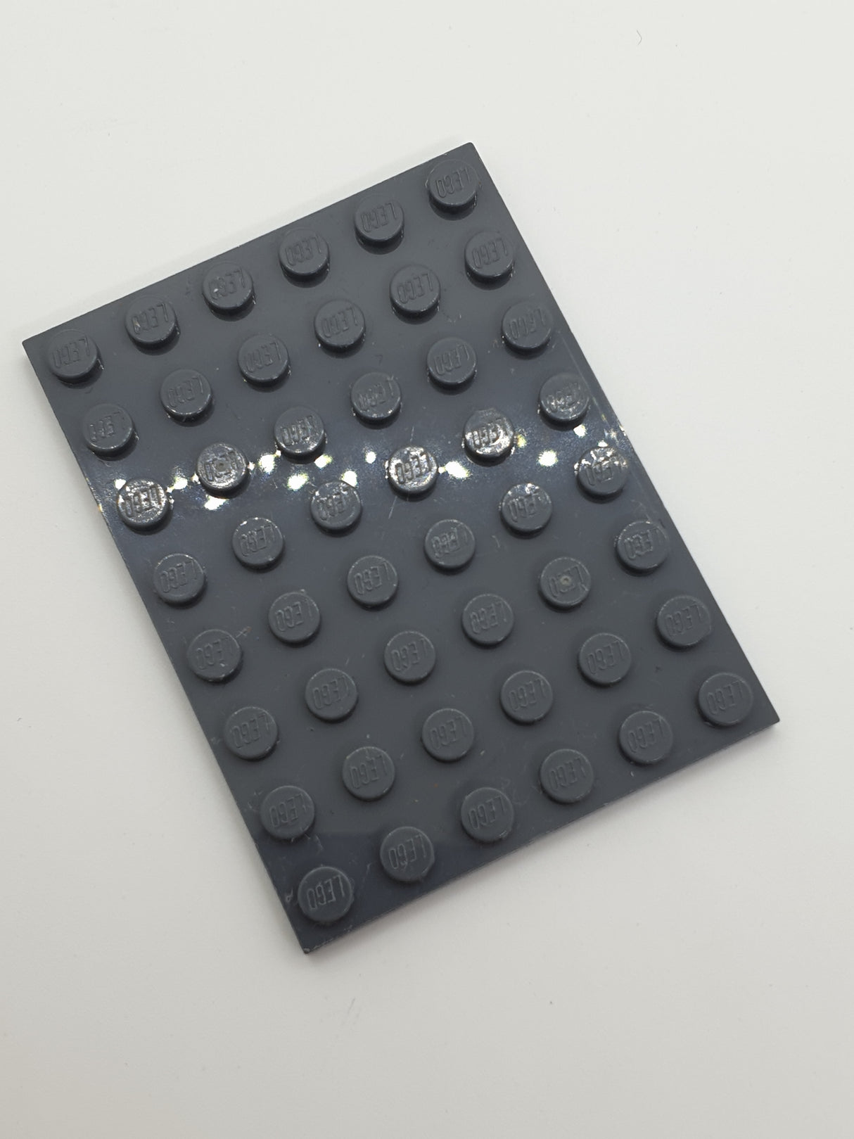 6x8 Platte neudunkelgrau