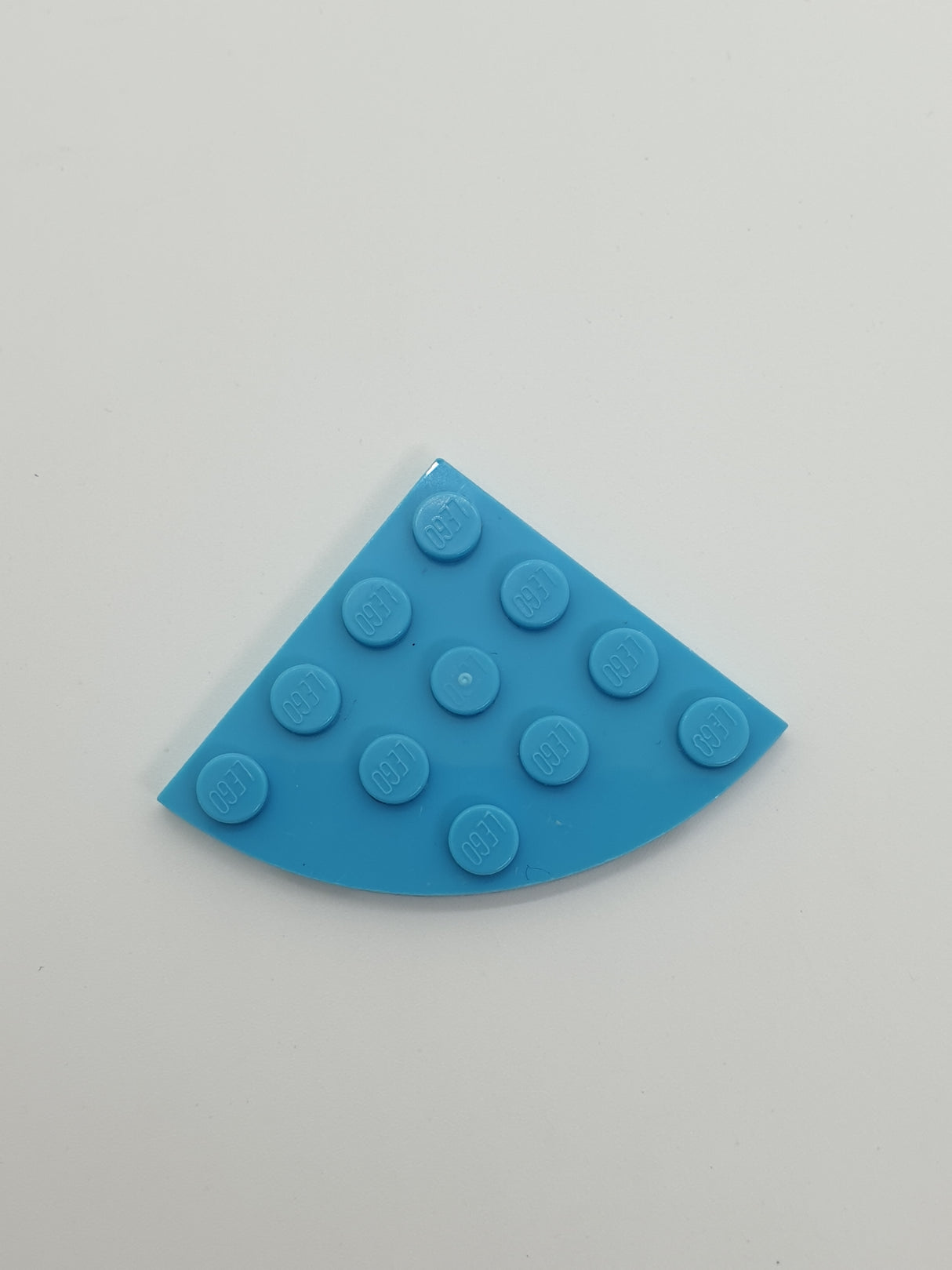4x4 Eckplatte / Rundplatte azur medium azure