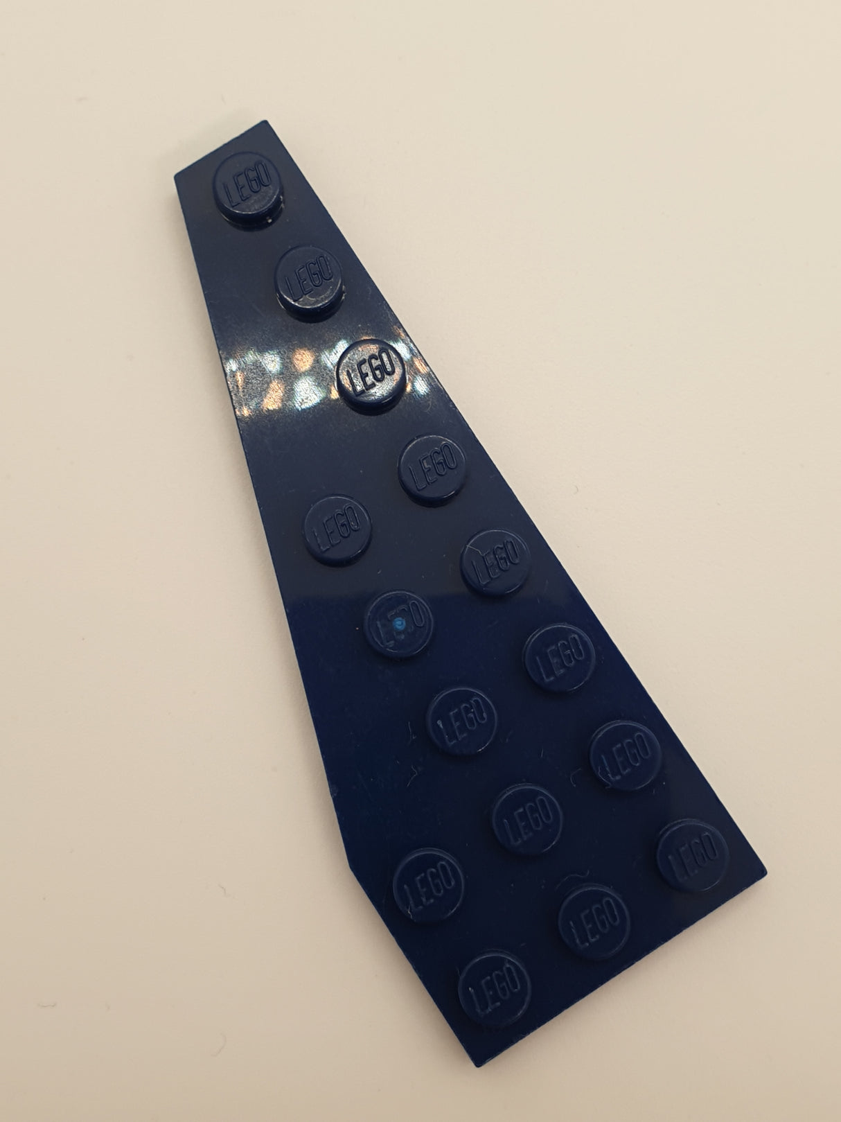 3x8 Flügelplatte links dunkelblau