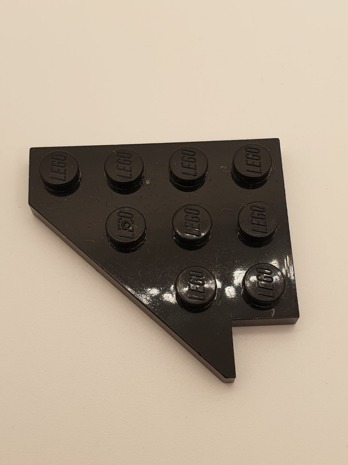 4x4 Flügelplatte links schwarz black