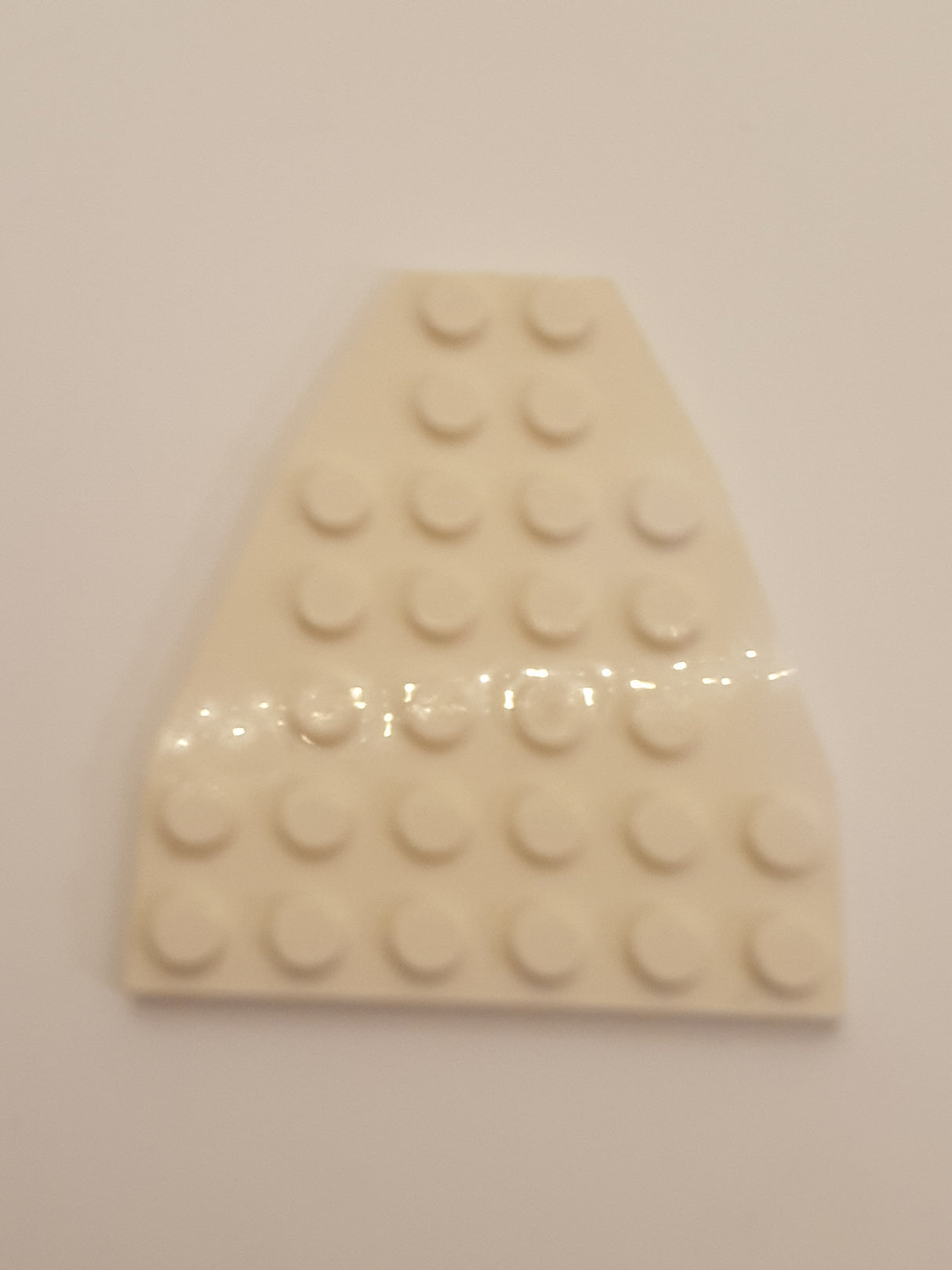 6x7 Flügelplatte/Boots-Bogen-Platte weiß white