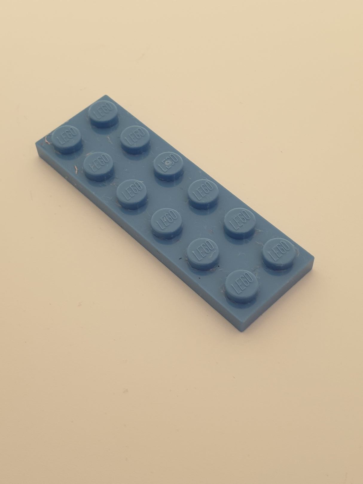 2x6 Platte mittelblau