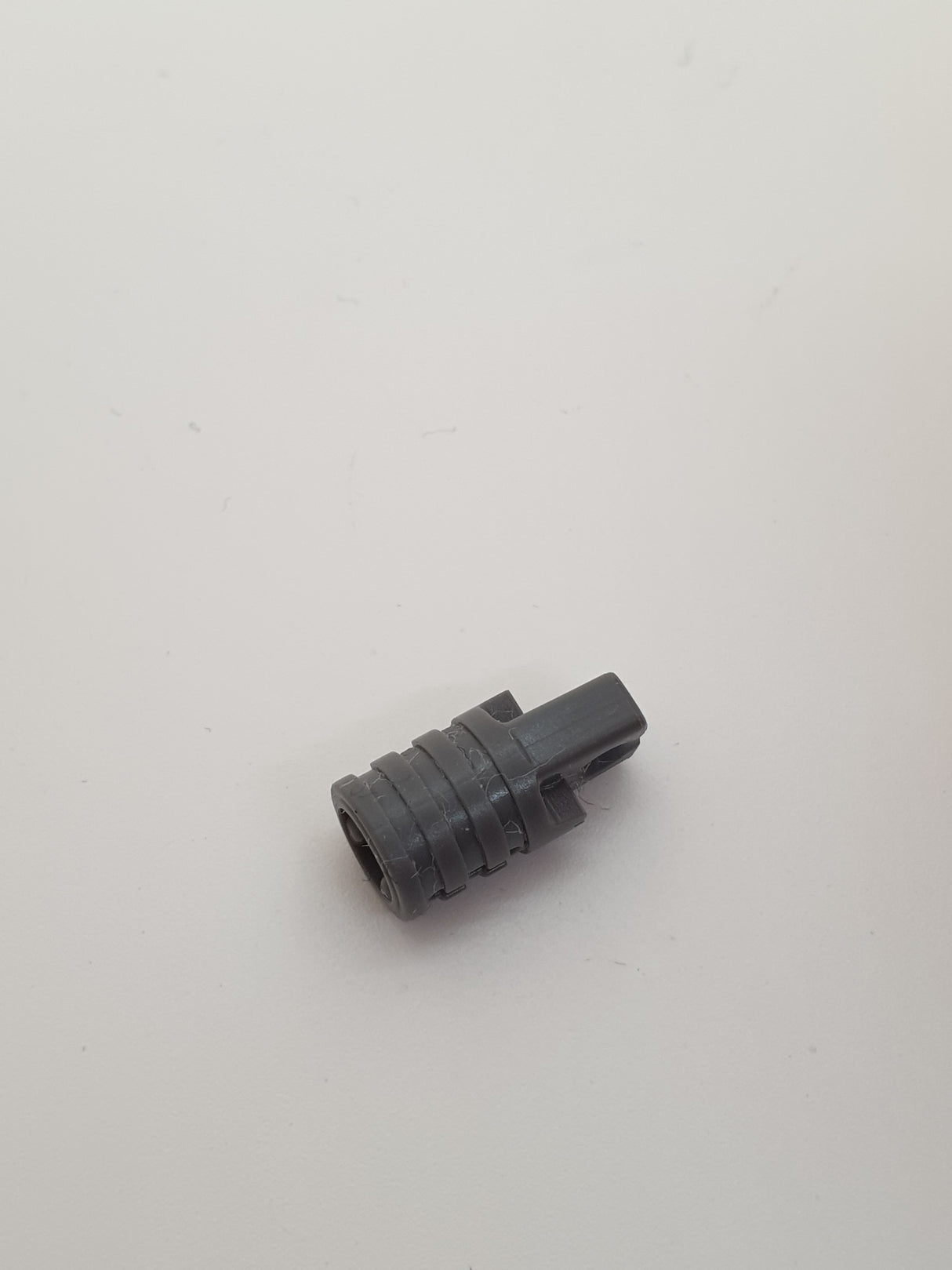 1x2 Gelenk / Scharnier mit 1 Finger und Achsloch neudunkelgrau